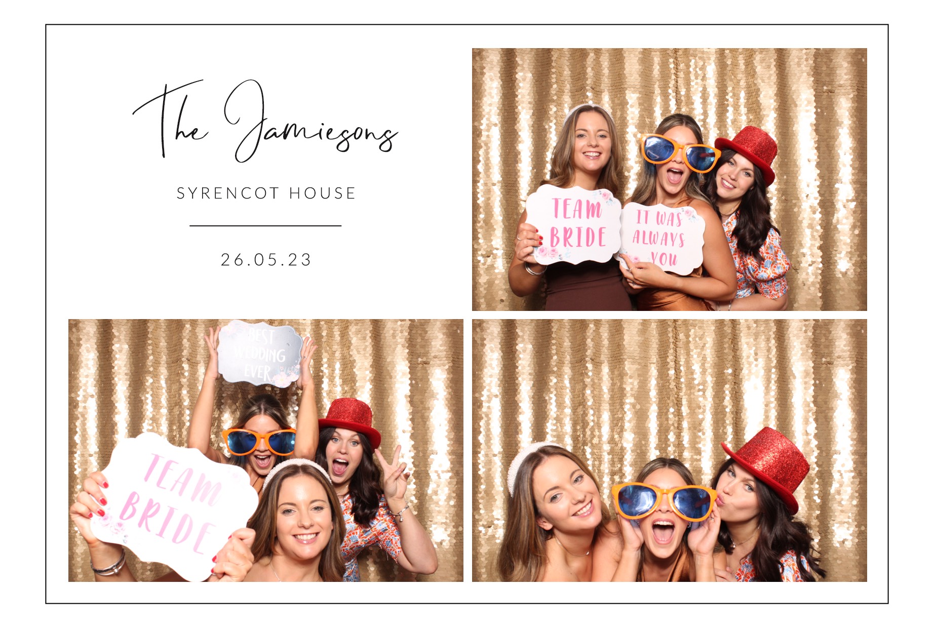 The Jamiesons | View more photos from the event at images.mobile-photo-booth.com/u/MobilePhotoBoothUK/The-Jamiesons