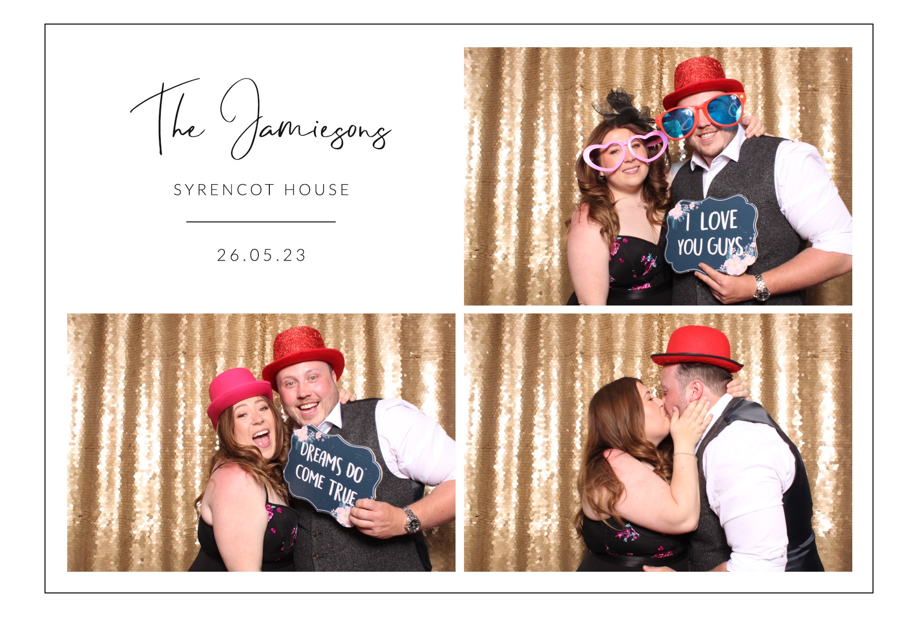 The Jamiesons | View more photos from the event at images.mobile-photo-booth.com/u/MobilePhotoBoothUK/The-Jamiesons