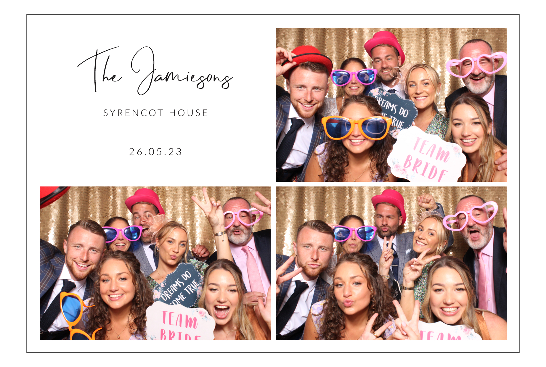The Jamiesons | View more photos from the event at images.mobile-photo-booth.com/u/MobilePhotoBoothUK/The-Jamiesons