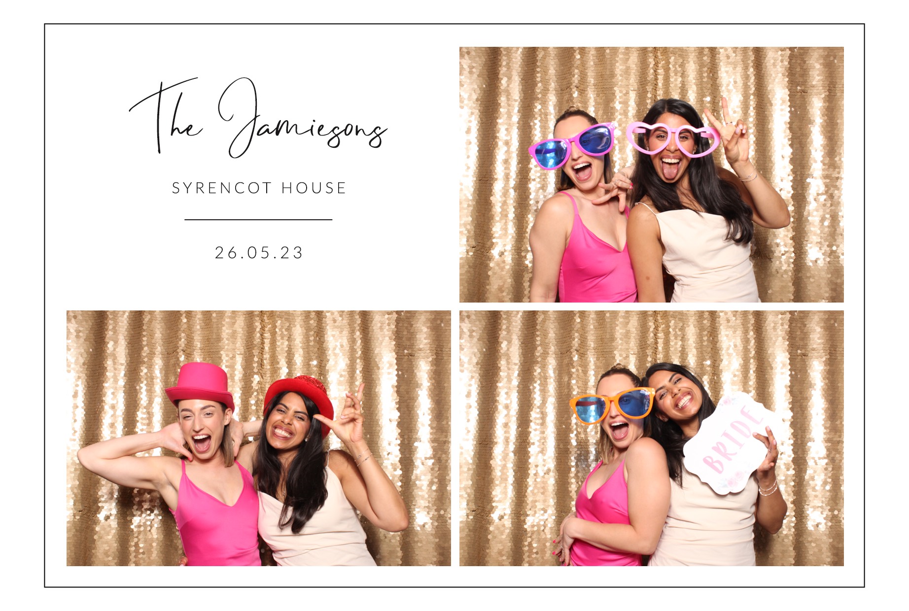 The Jamiesons | View more photos from the event at images.mobile-photo-booth.com/u/MobilePhotoBoothUK/The-Jamiesons