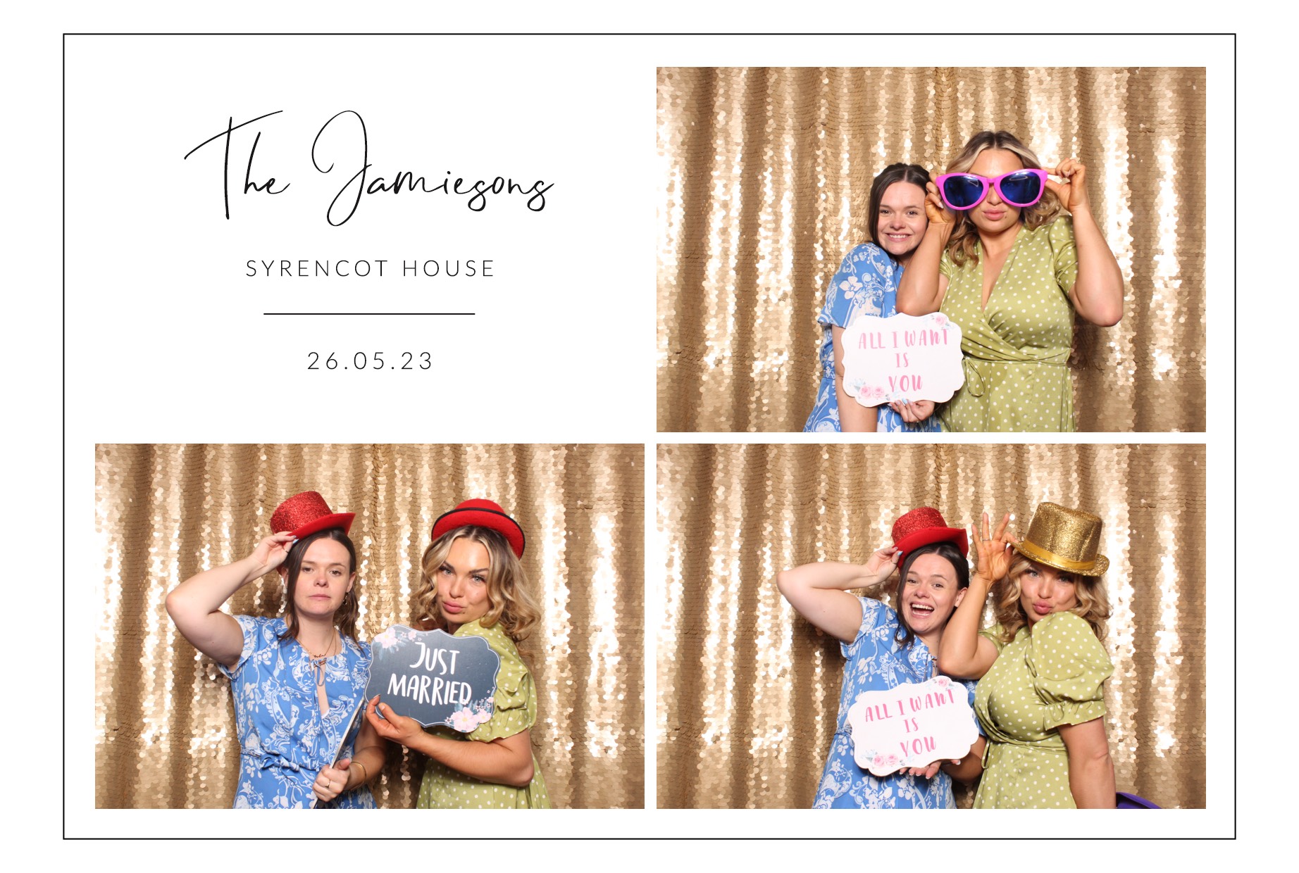 The Jamiesons | View more photos from the event at images.mobile-photo-booth.com/u/MobilePhotoBoothUK/The-Jamiesons