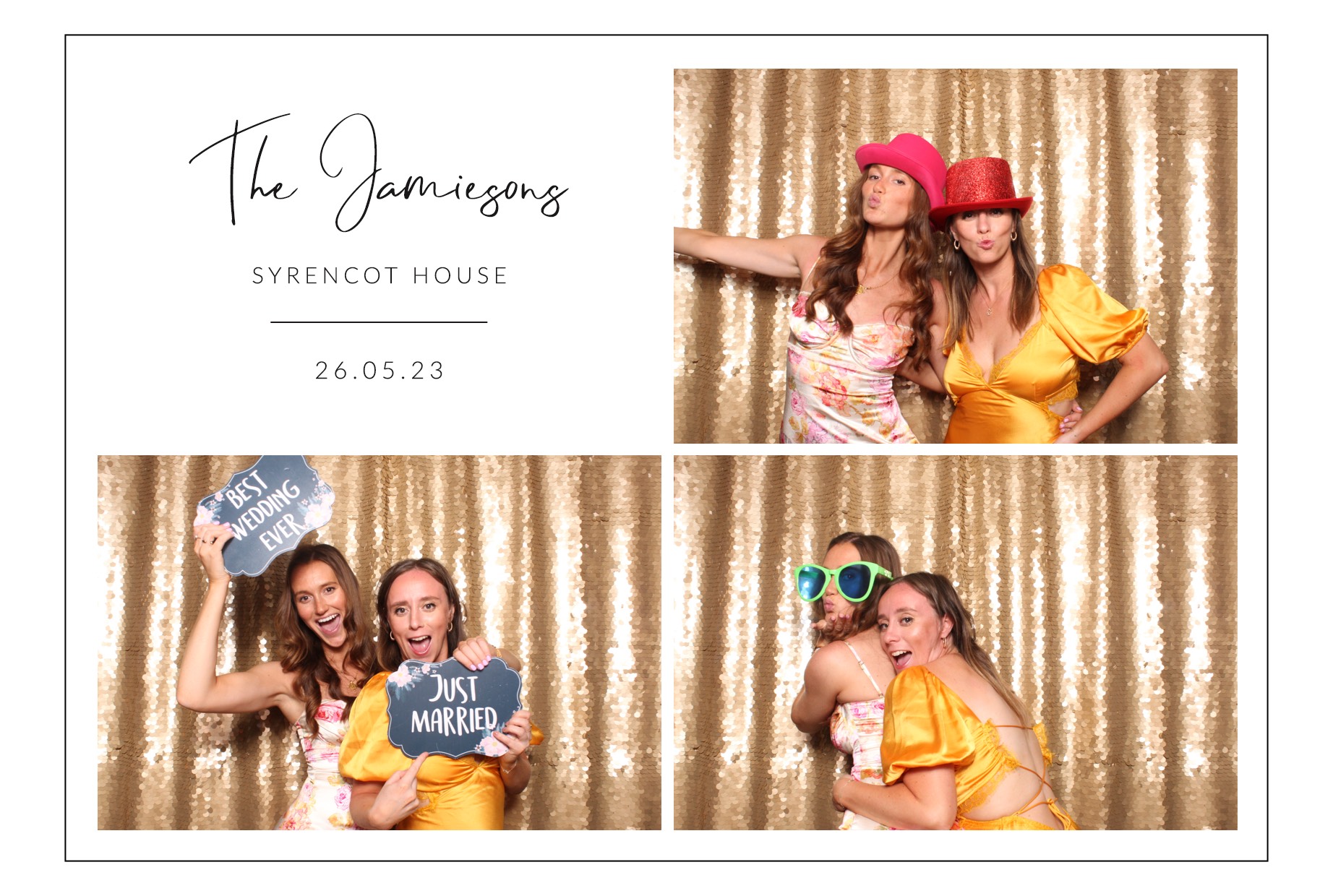The Jamiesons | View more photos from the event at images.mobile-photo-booth.com/u/MobilePhotoBoothUK/The-Jamiesons