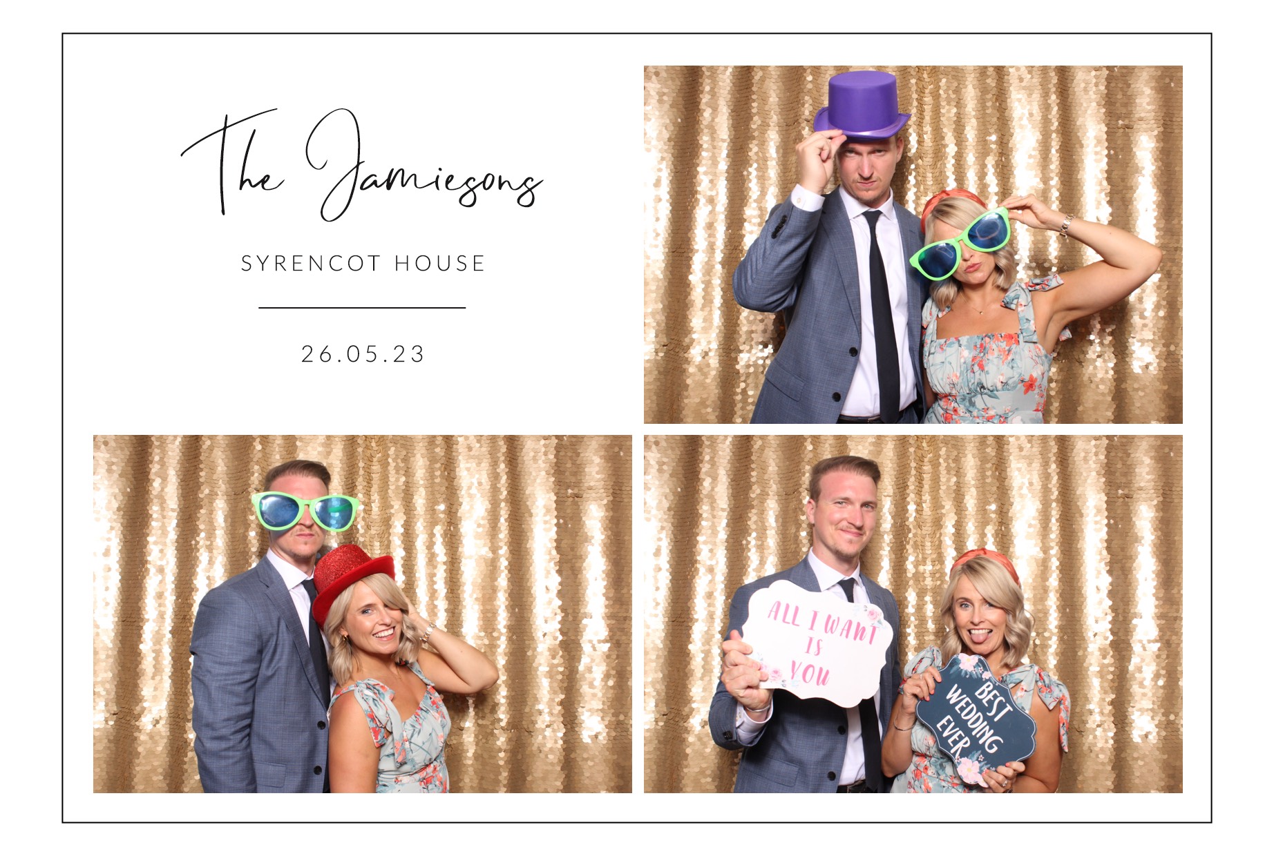 The Jamiesons | View more photos from the event at images.mobile-photo-booth.com/u/MobilePhotoBoothUK/The-Jamiesons