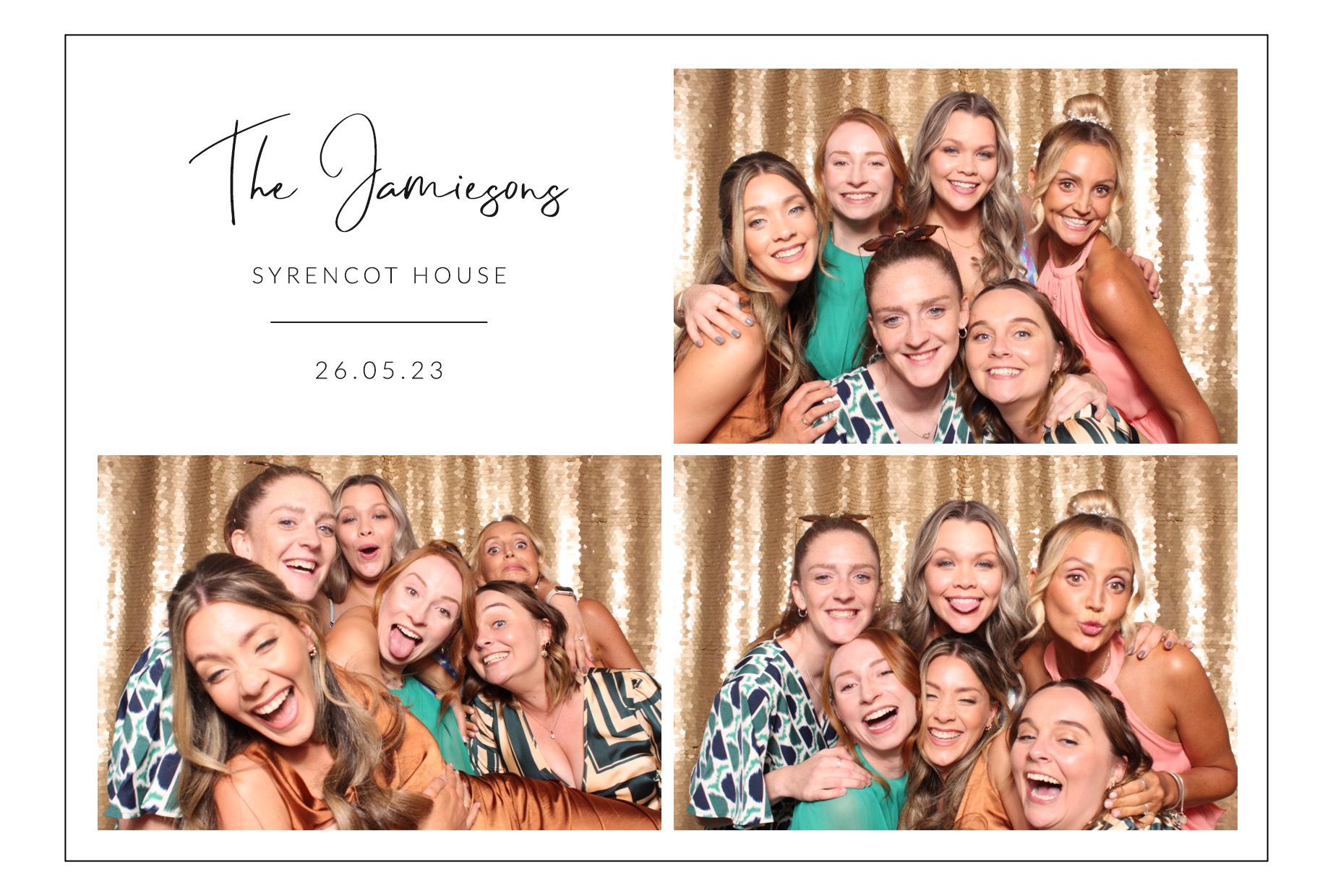The Jamiesons | View more photos from the event at images.mobile-photo-booth.com/u/MobilePhotoBoothUK/The-Jamiesons