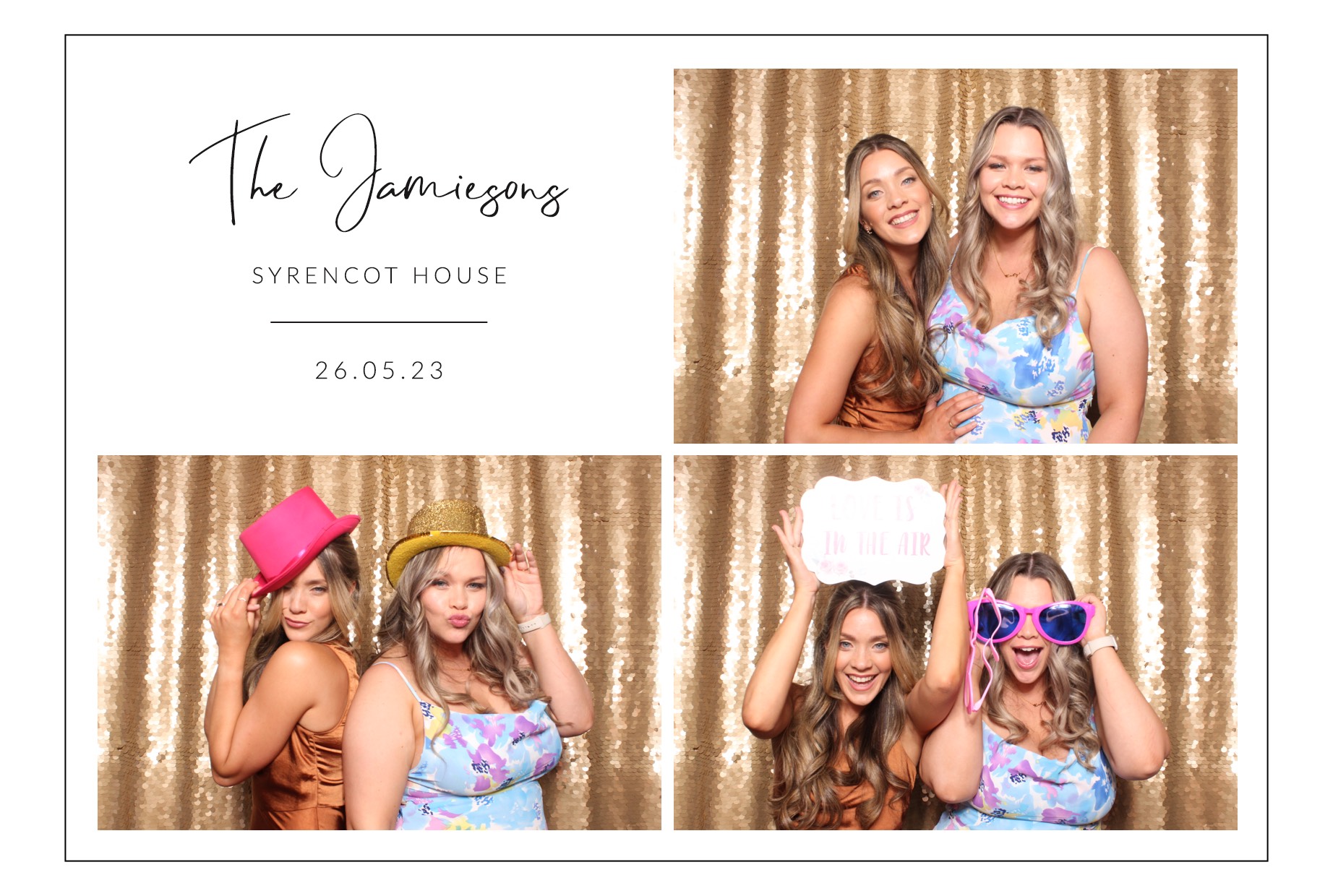The Jamiesons | View more photos from the event at images.mobile-photo-booth.com/u/MobilePhotoBoothUK/The-Jamiesons