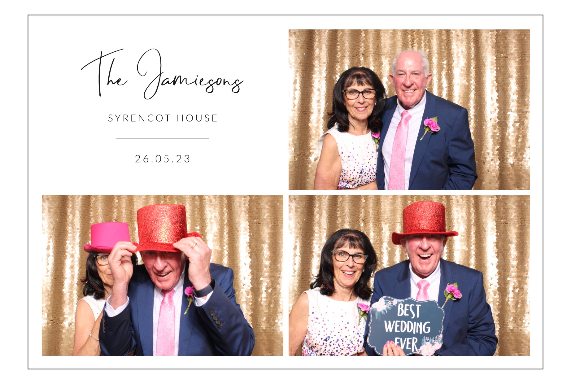 The Jamiesons | View more photos from the event at images.mobile-photo-booth.com/u/MobilePhotoBoothUK/The-Jamiesons