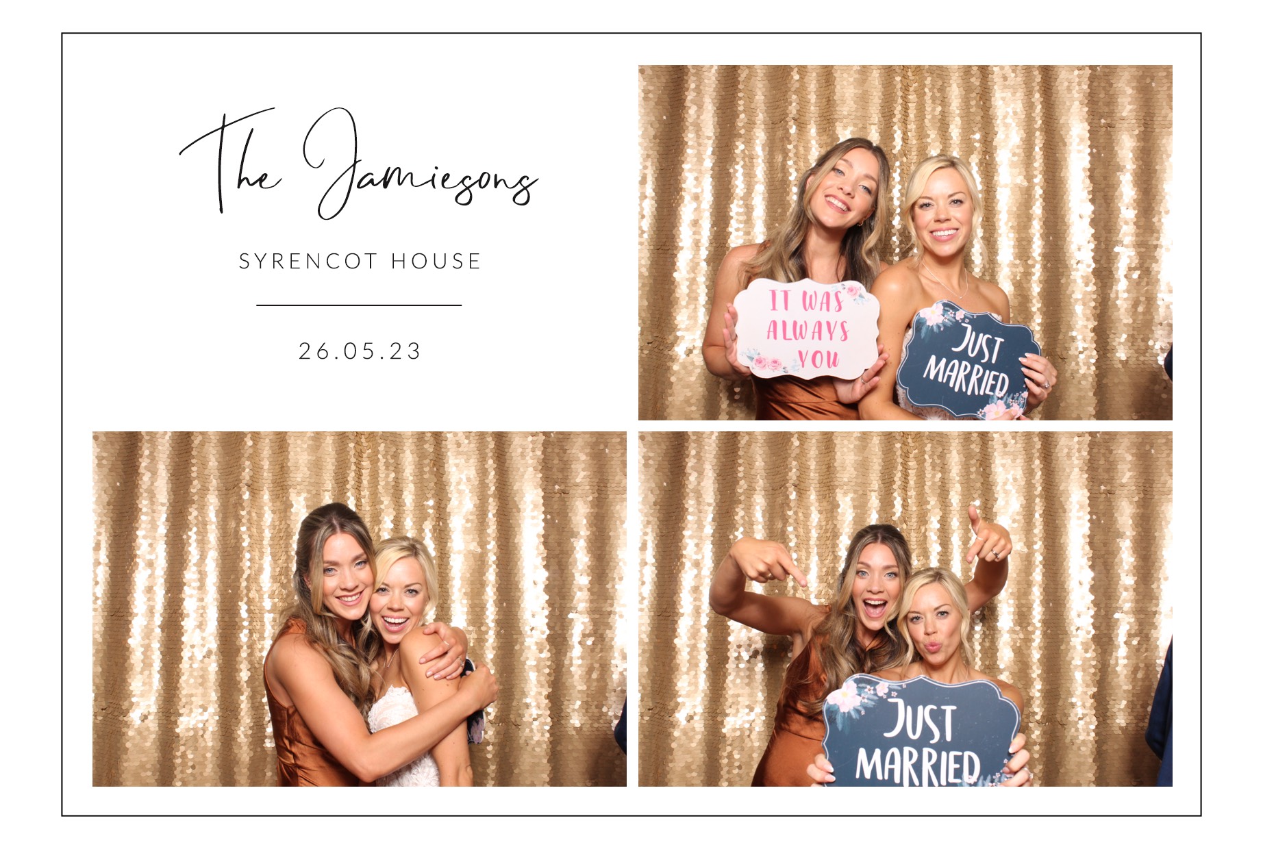 The Jamiesons | View more photos from the event at images.mobile-photo-booth.com/u/MobilePhotoBoothUK/The-Jamiesons
