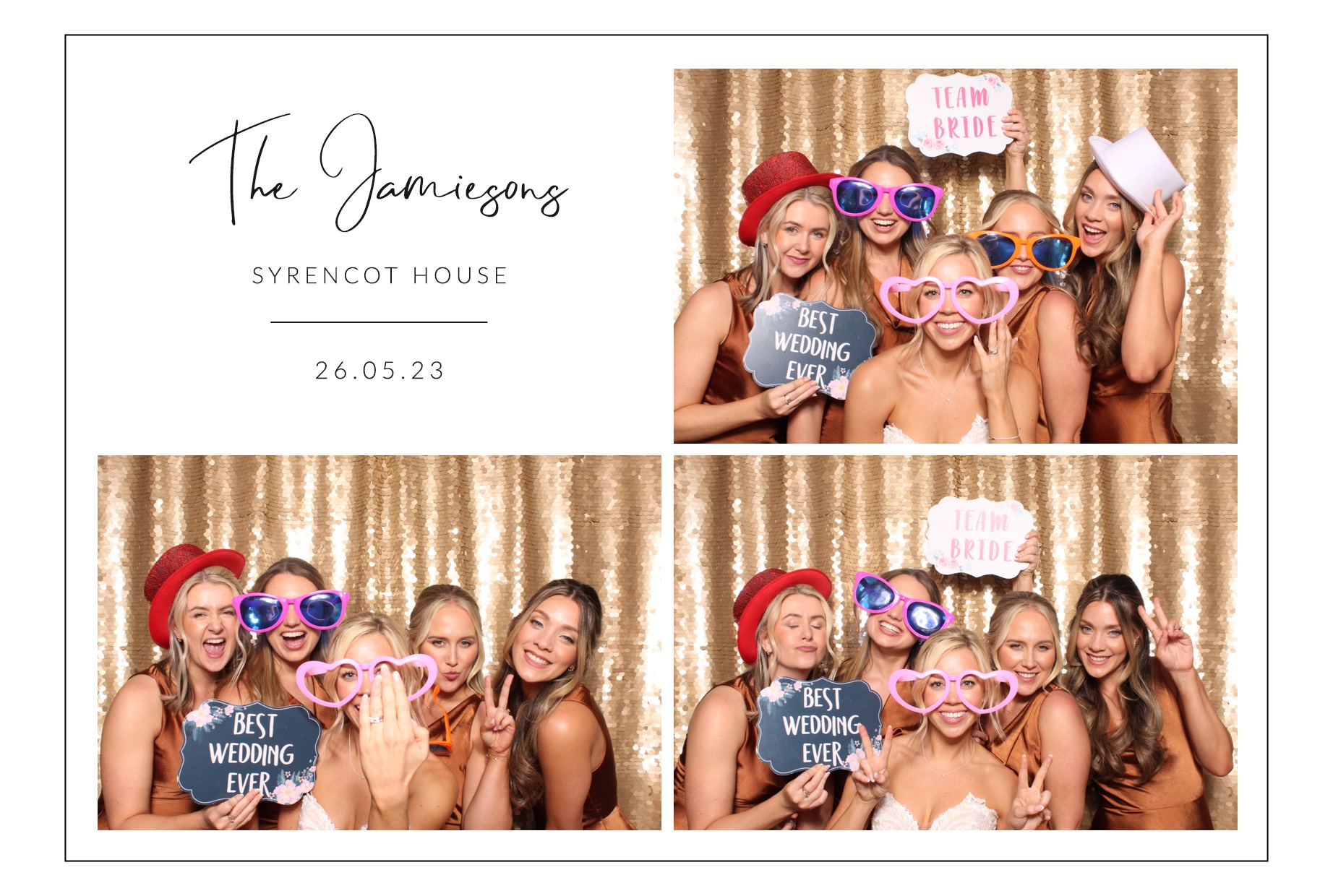 The Jamiesons | View more photos from the event at images.mobile-photo-booth.com/u/MobilePhotoBoothUK/The-Jamiesons
