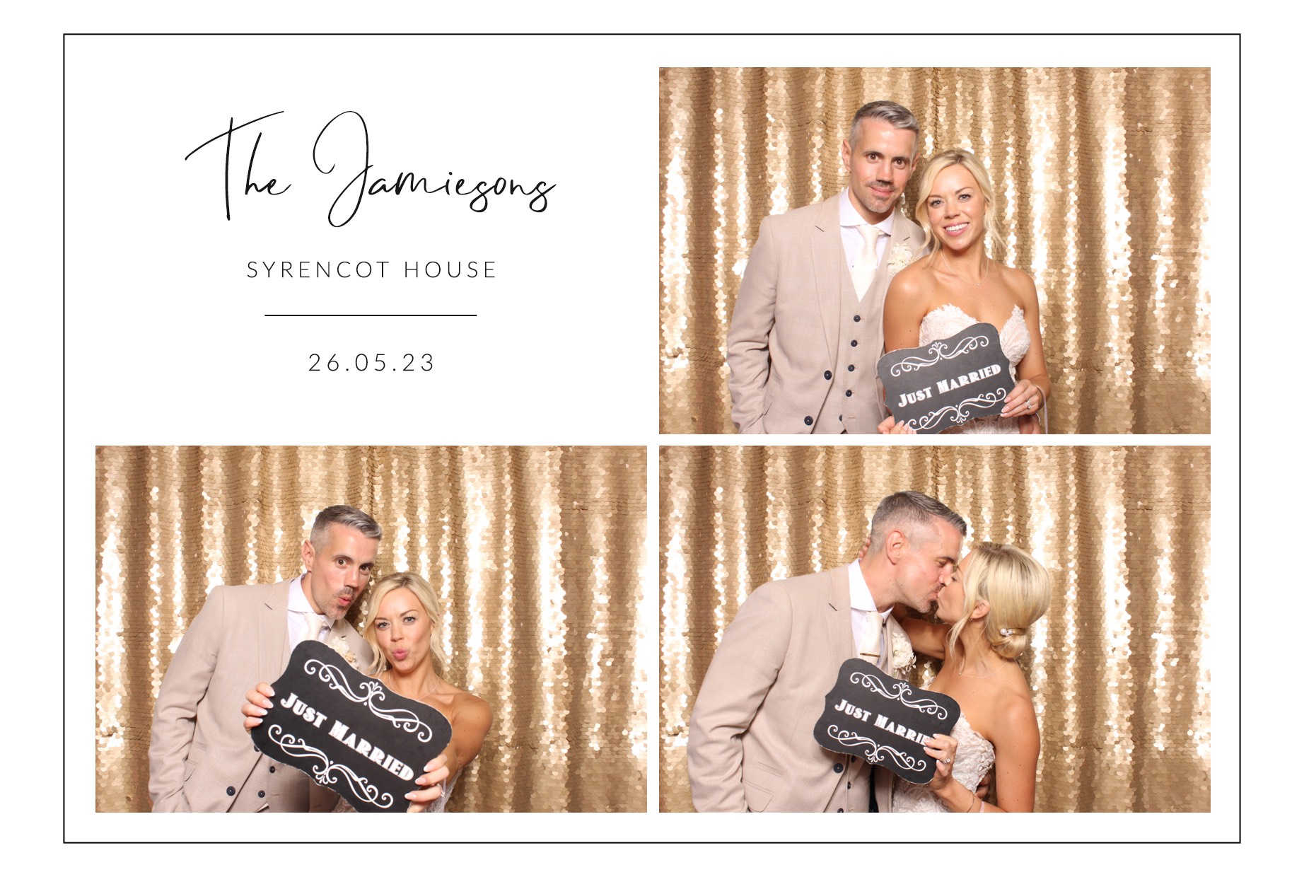 The Jamiesons | View more photos from the event at images.mobile-photo-booth.com/u/MobilePhotoBoothUK/The-Jamiesons