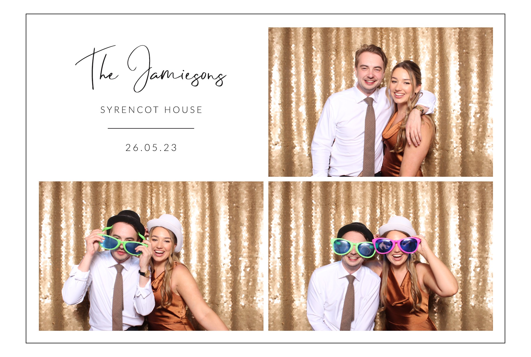 The Jamiesons | View more photos from the event at images.mobile-photo-booth.com/u/MobilePhotoBoothUK/The-Jamiesons