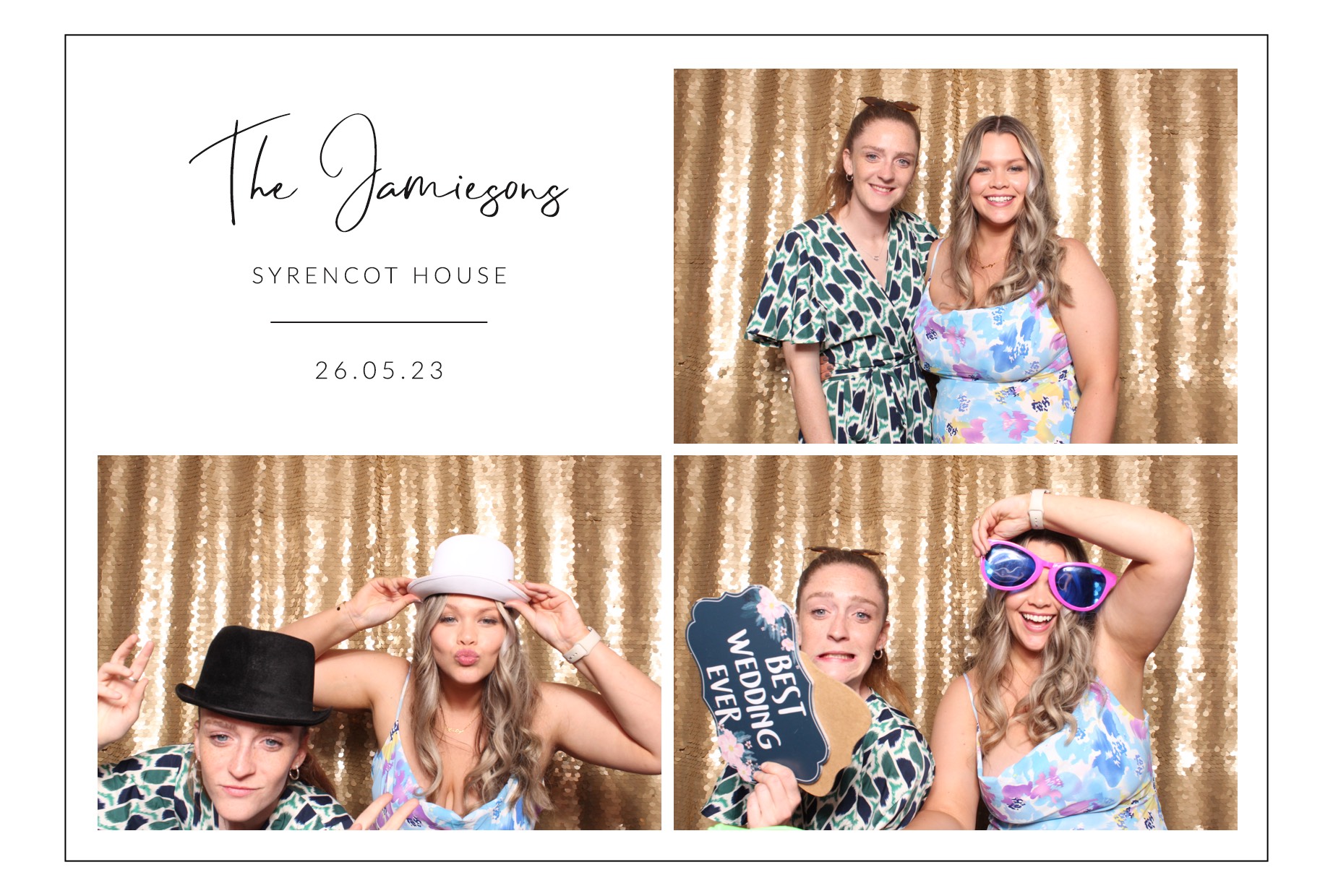 The Jamiesons | View more photos from the event at images.mobile-photo-booth.com/u/MobilePhotoBoothUK/The-Jamiesons
