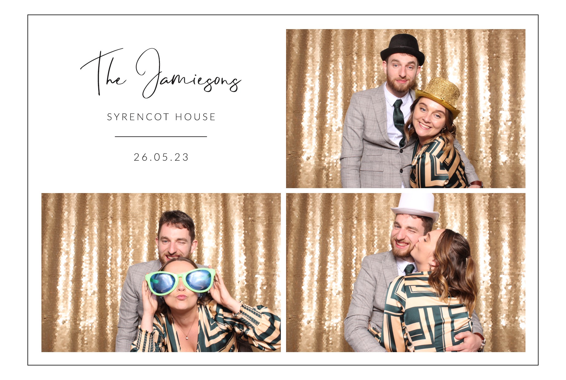 The Jamiesons | View more photos from the event at images.mobile-photo-booth.com/u/MobilePhotoBoothUK/The-Jamiesons