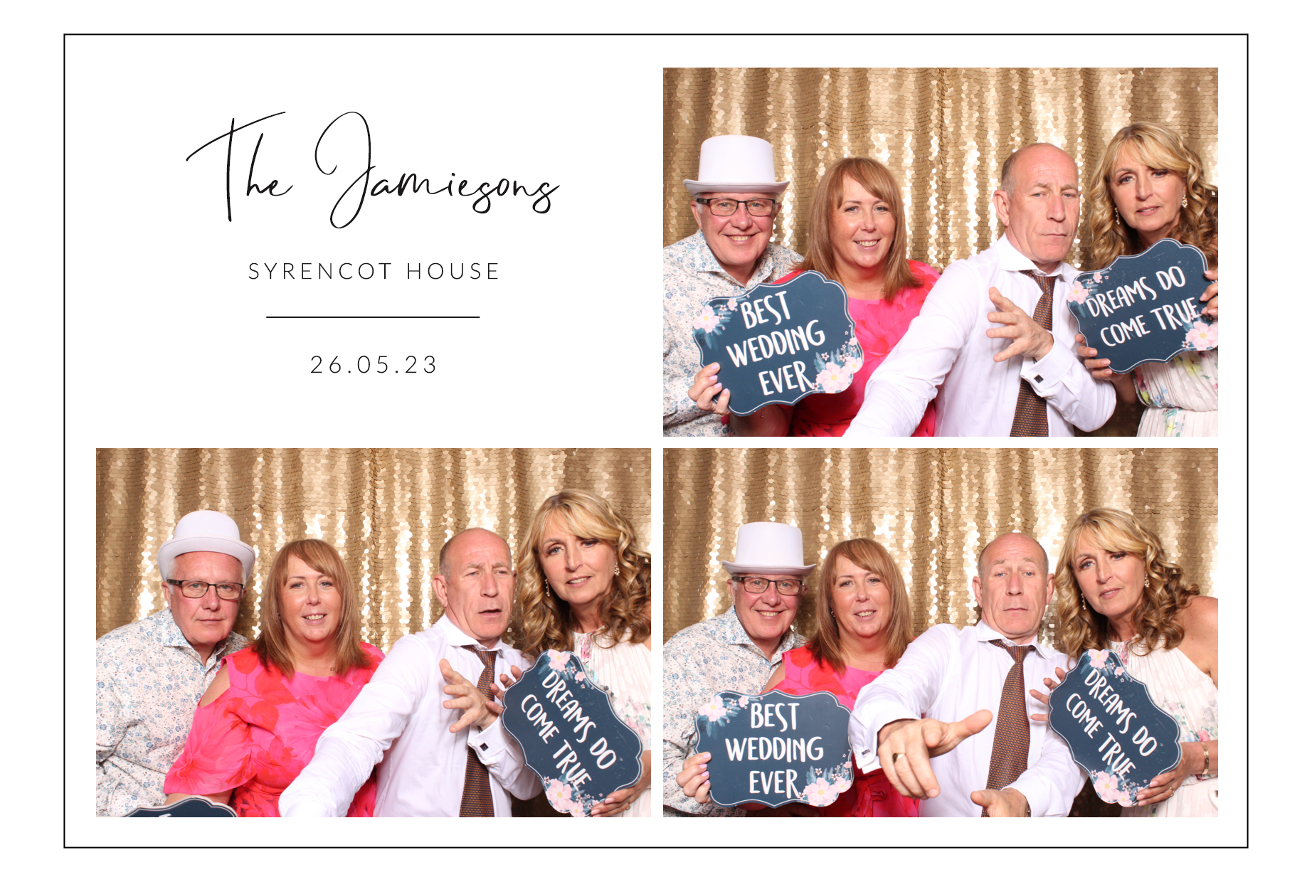 The Jamiesons | View more photos from the event at images.mobile-photo-booth.com/u/MobilePhotoBoothUK/The-Jamiesons