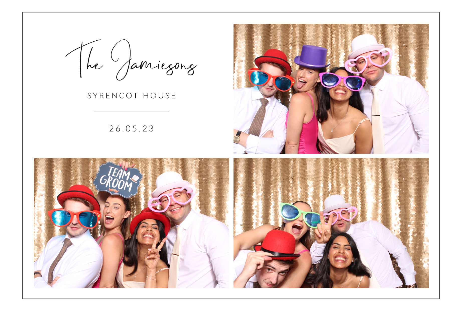 The Jamiesons | View more photos from the event at images.mobile-photo-booth.com/u/MobilePhotoBoothUK/The-Jamiesons