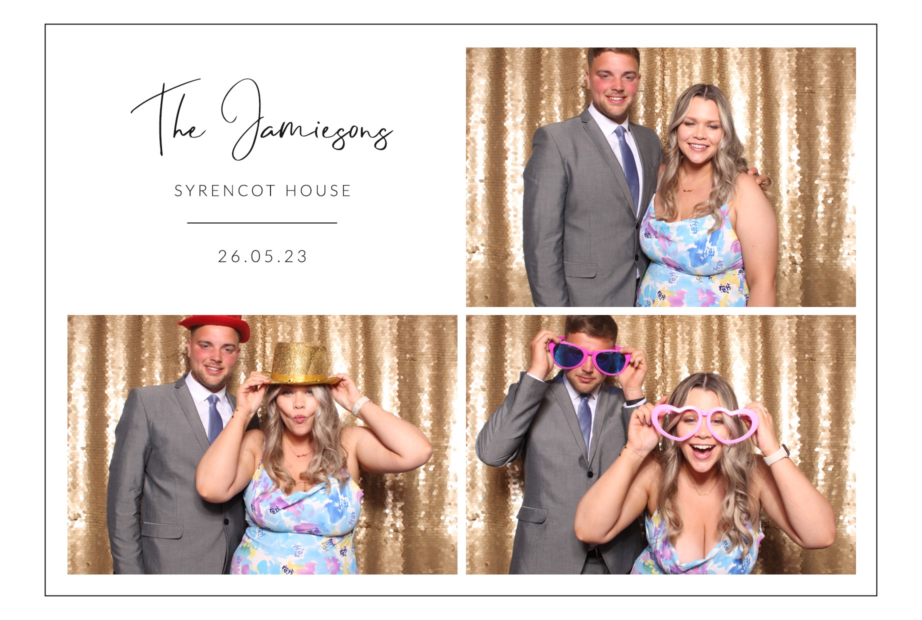 The Jamiesons | View more photos from the event at images.mobile-photo-booth.com/u/MobilePhotoBoothUK/The-Jamiesons