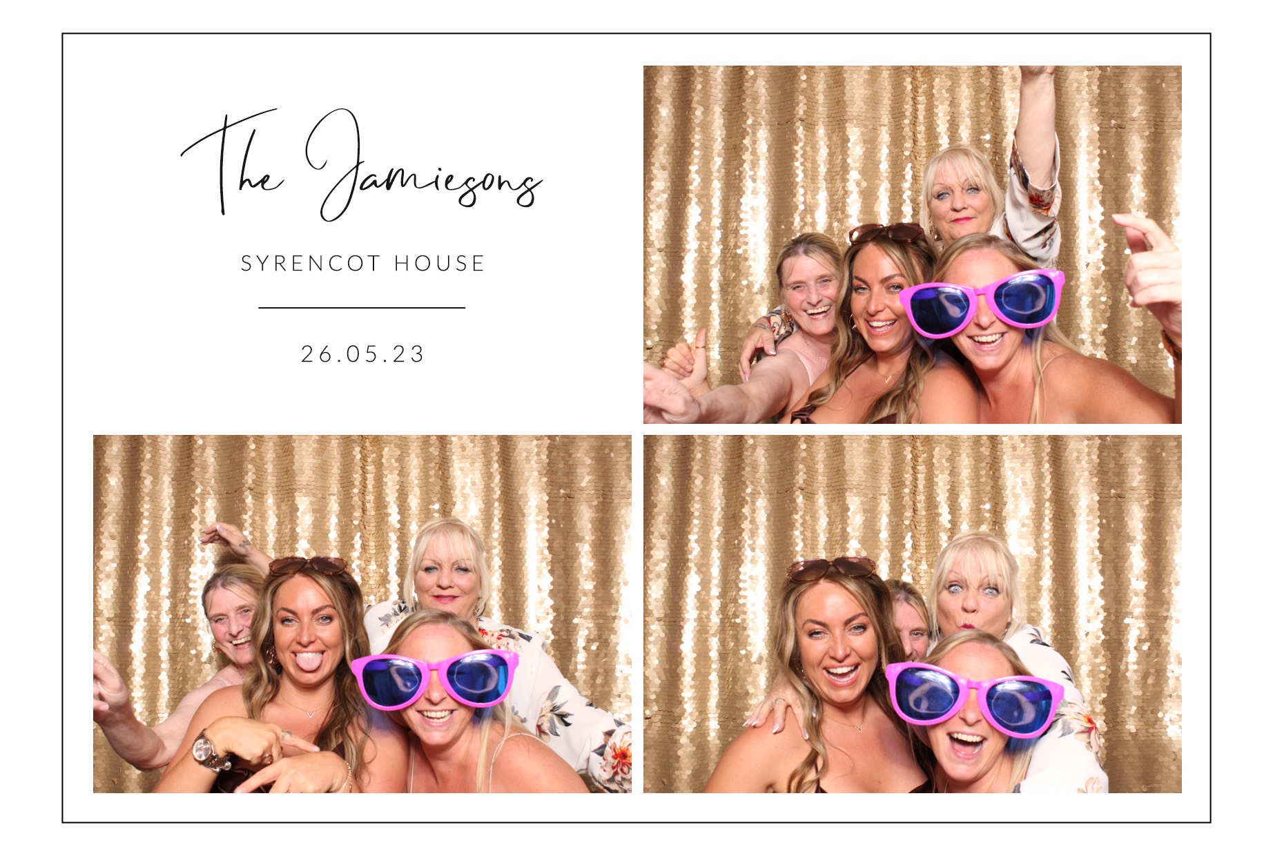 The Jamiesons | View more photos from the event at images.mobile-photo-booth.com/u/MobilePhotoBoothUK/The-Jamiesons