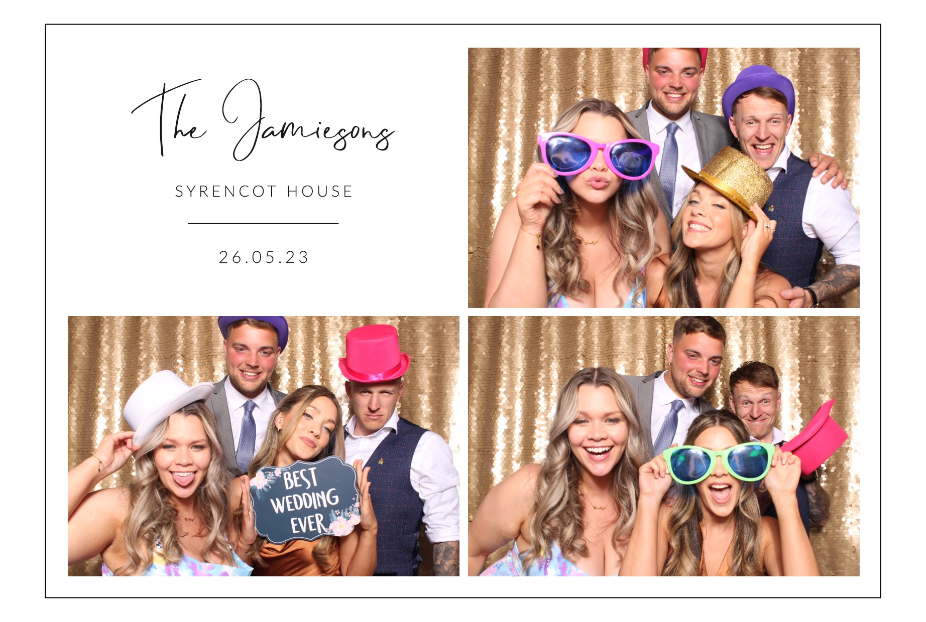The Jamiesons | View more photos from the event at images.mobile-photo-booth.com/u/MobilePhotoBoothUK/The-Jamiesons