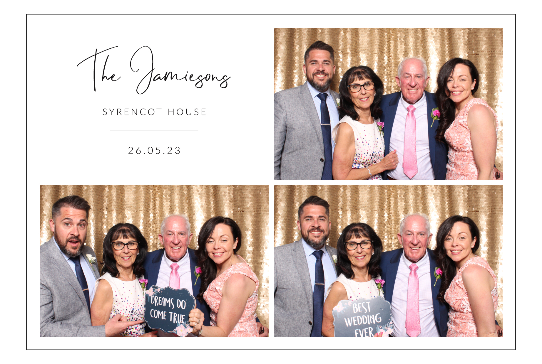The Jamiesons | View more photos from the event at images.mobile-photo-booth.com/u/MobilePhotoBoothUK/The-Jamiesons