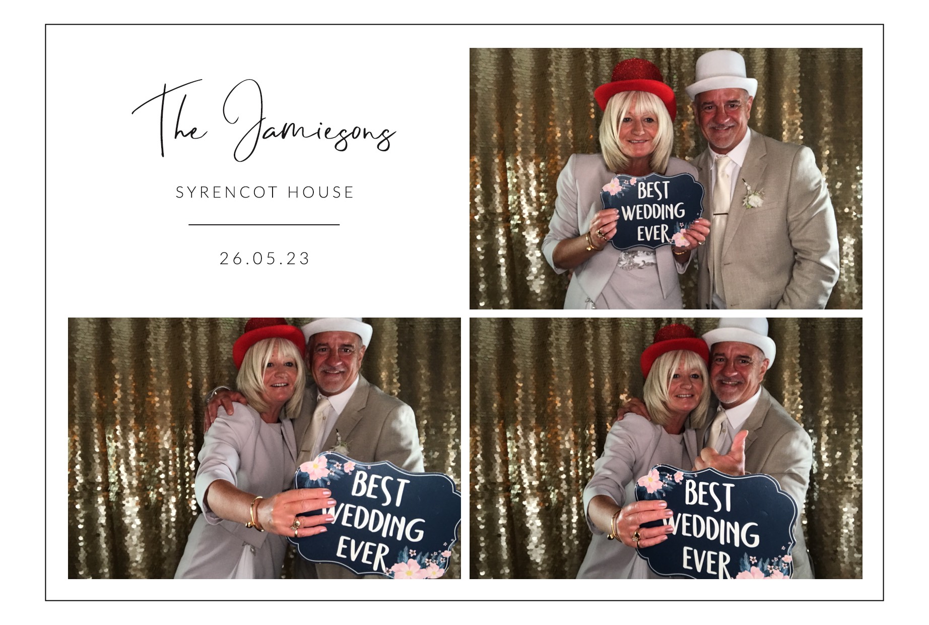 The Jamiesons | View more photos from the event at images.mobile-photo-booth.com/u/MobilePhotoBoothUK/The-Jamiesons