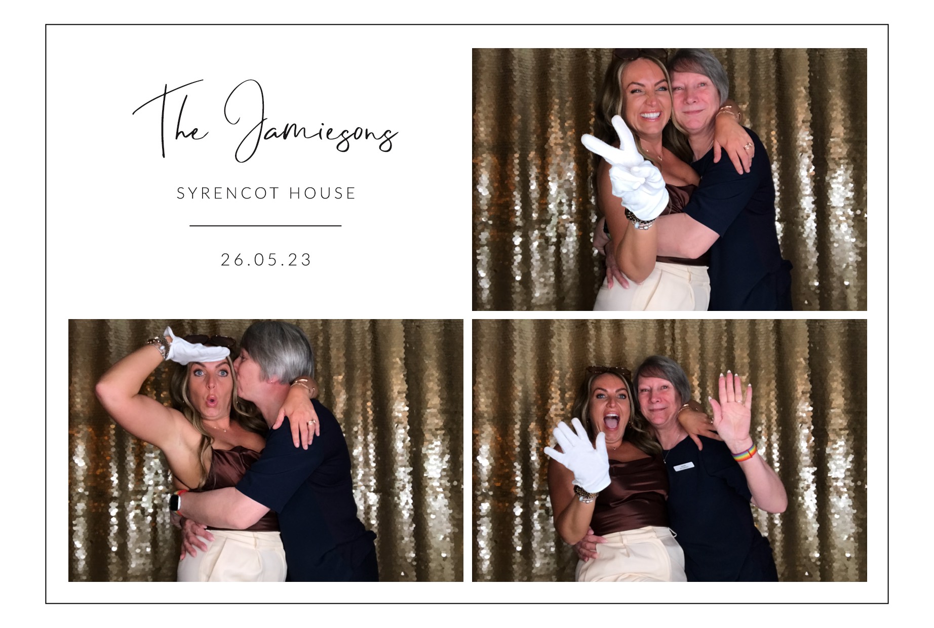 The Jamiesons | View more photos from the event at images.mobile-photo-booth.com/u/MobilePhotoBoothUK/The-Jamiesons