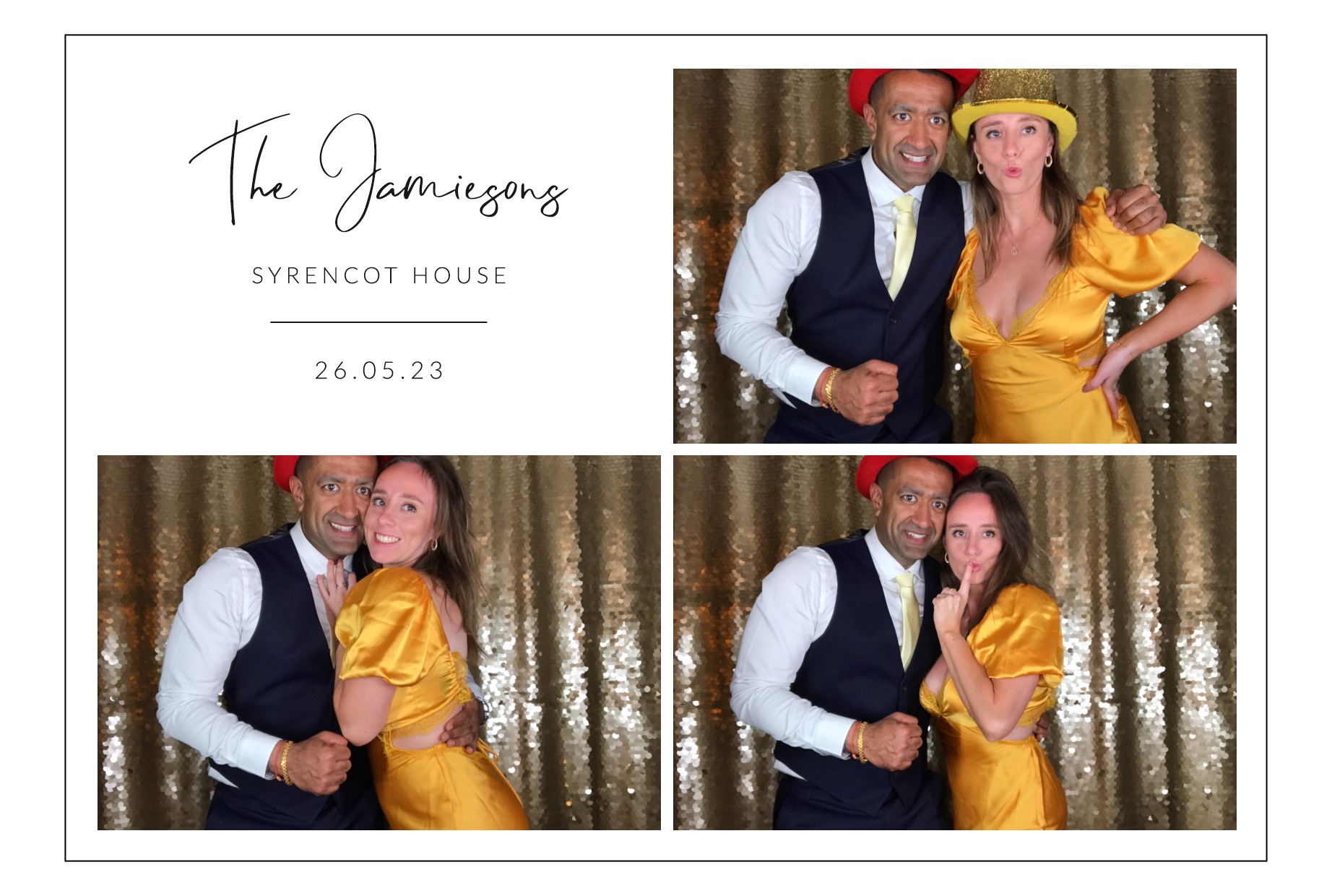 The Jamiesons | View more photos from the event at images.mobile-photo-booth.com/u/MobilePhotoBoothUK/The-Jamiesons