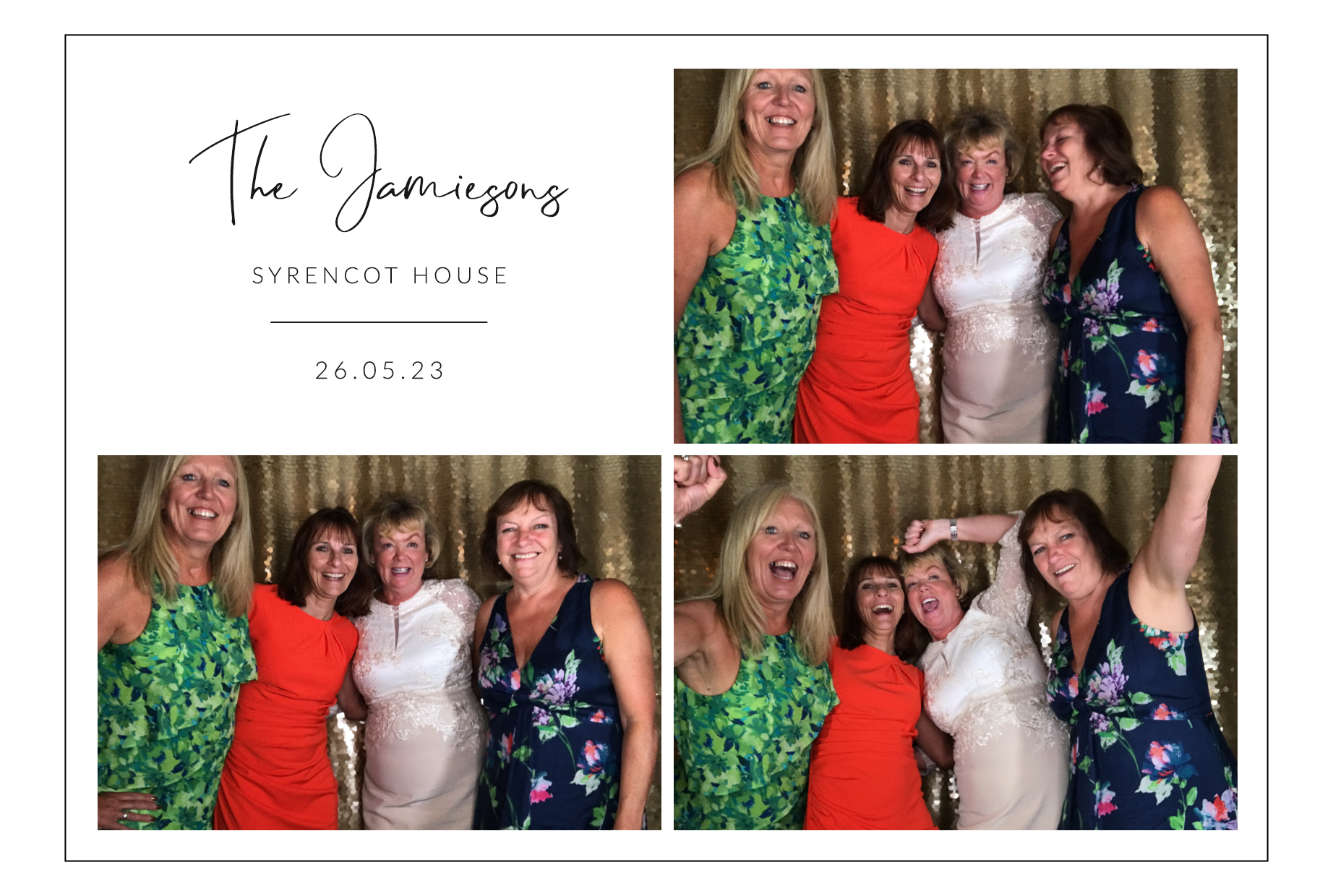The Jamiesons | View more photos from the event at images.mobile-photo-booth.com/u/MobilePhotoBoothUK/The-Jamiesons