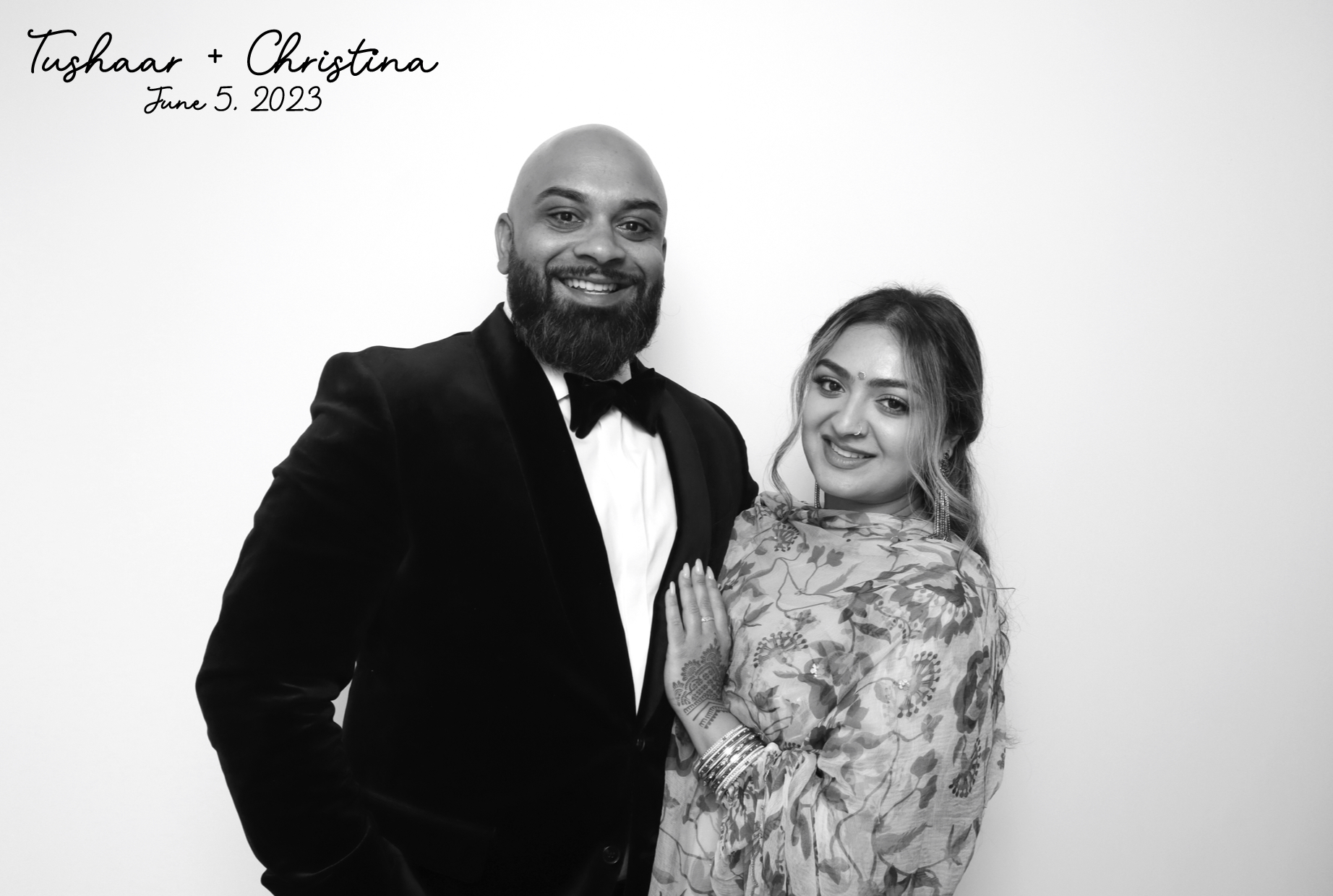 Tushaar & Christina | View more photos from the event at images.mobile-photo-booth.com/u/MobilePhotoBoothUK/Tushaar-Christina