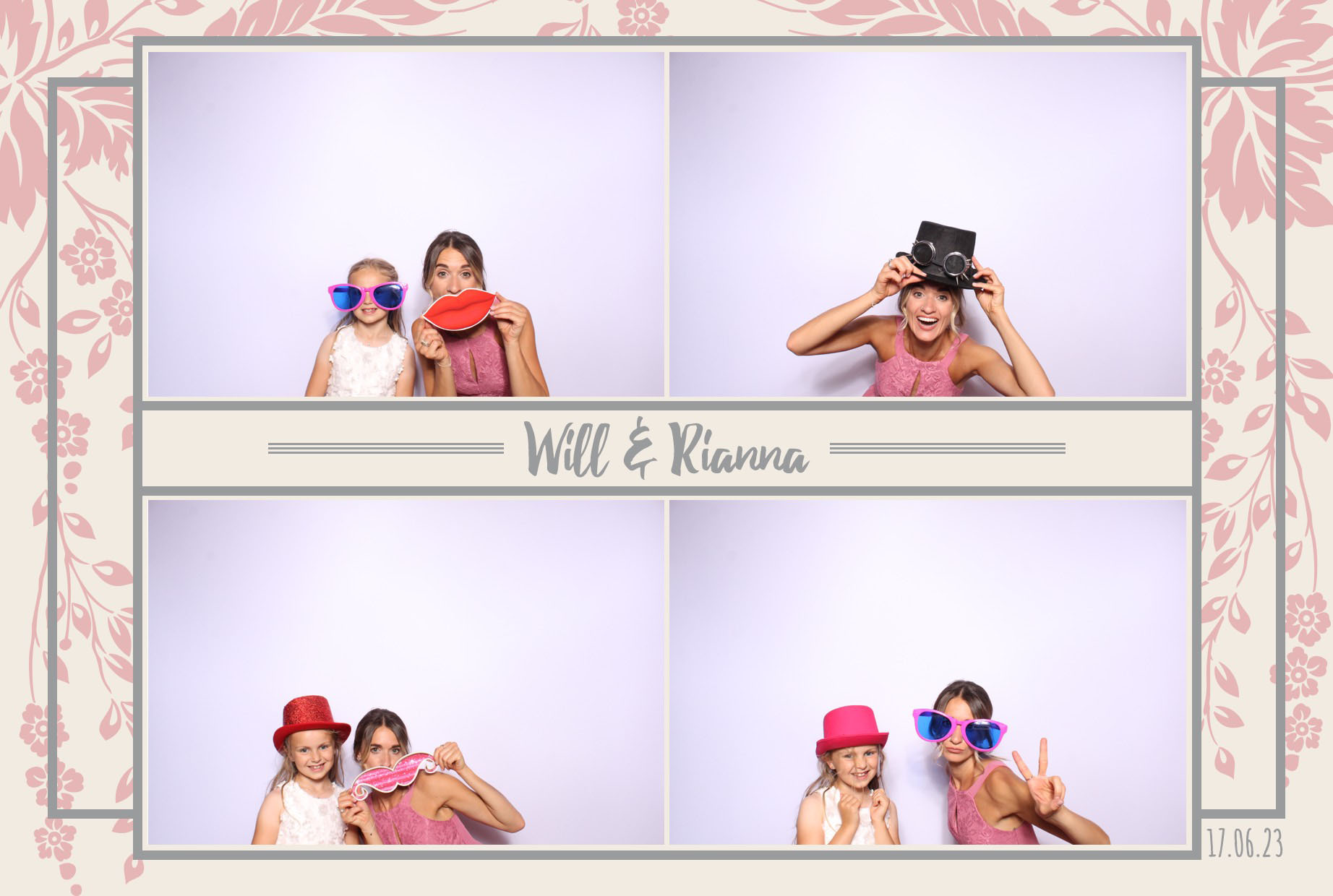 Will & Rianna | View more photos from the event at images.mobile-photo-booth.com/u/MobilePhotoBoothUK/Will-Rianna