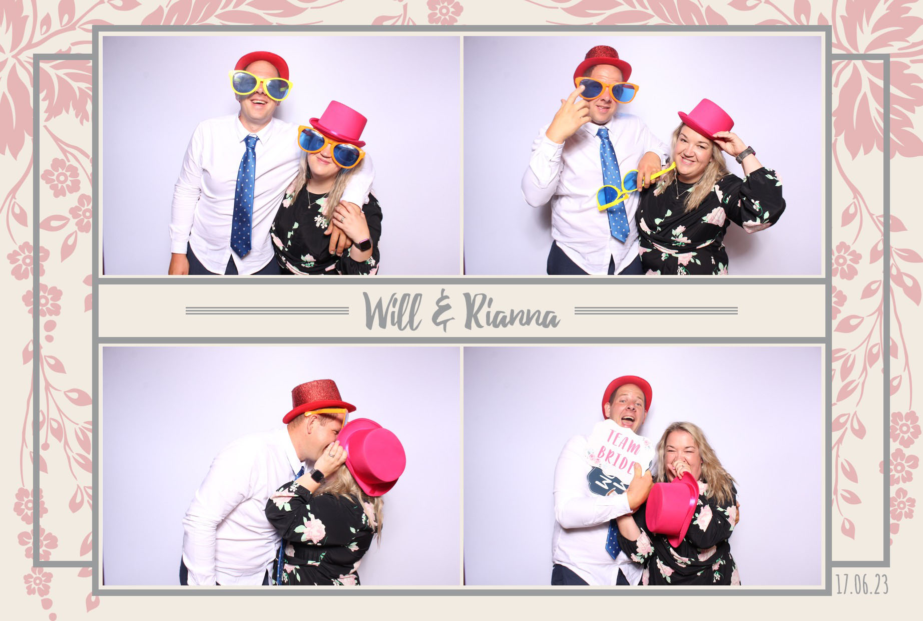 Will & Rianna | View more photos from the event at images.mobile-photo-booth.com/u/MobilePhotoBoothUK/Will-Rianna