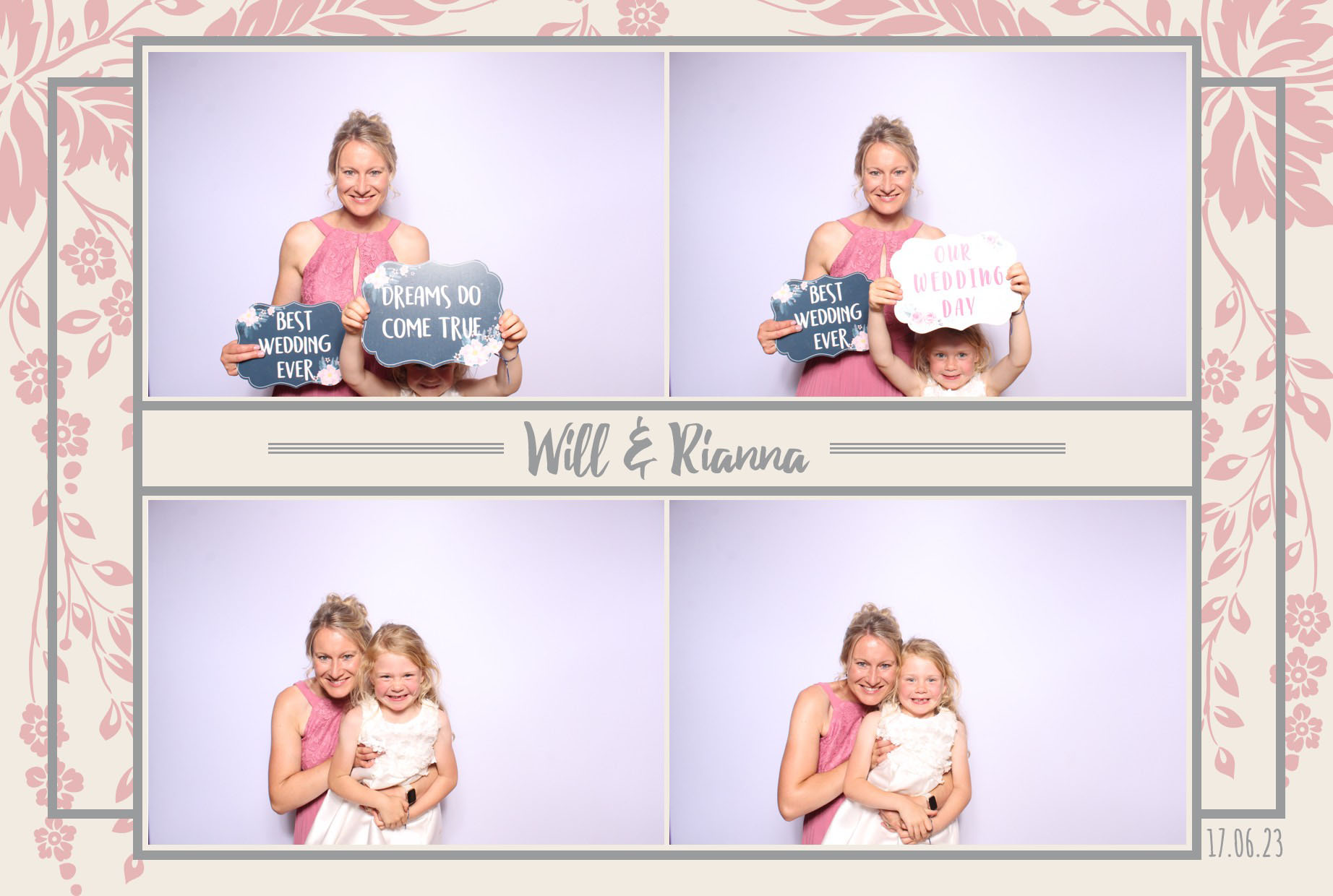 Will & Rianna | View more photos from the event at images.mobile-photo-booth.com/u/MobilePhotoBoothUK/Will-Rianna