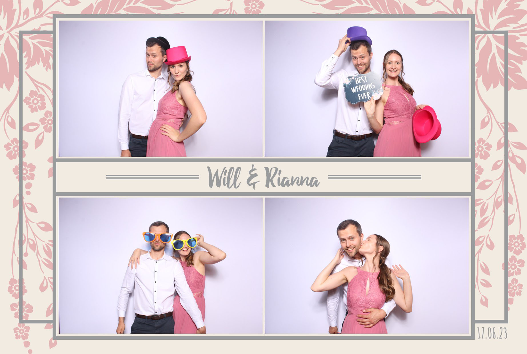 Will & Rianna | View more photos from the event at images.mobile-photo-booth.com/u/MobilePhotoBoothUK/Will-Rianna