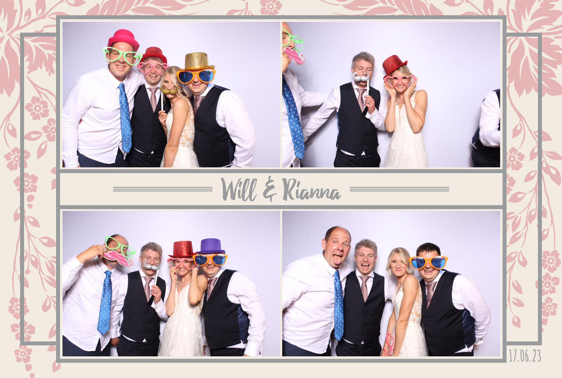 Will & Rianna | View more photos from the event at images.mobile-photo-booth.com/u/MobilePhotoBoothUK/Will-Rianna