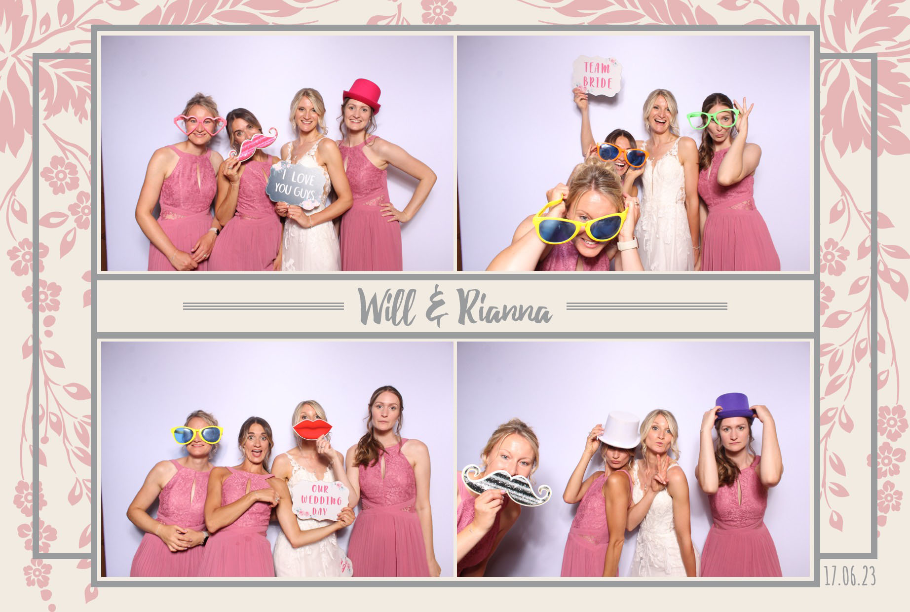 Will & Rianna | View more photos from the event at images.mobile-photo-booth.com/u/MobilePhotoBoothUK/Will-Rianna