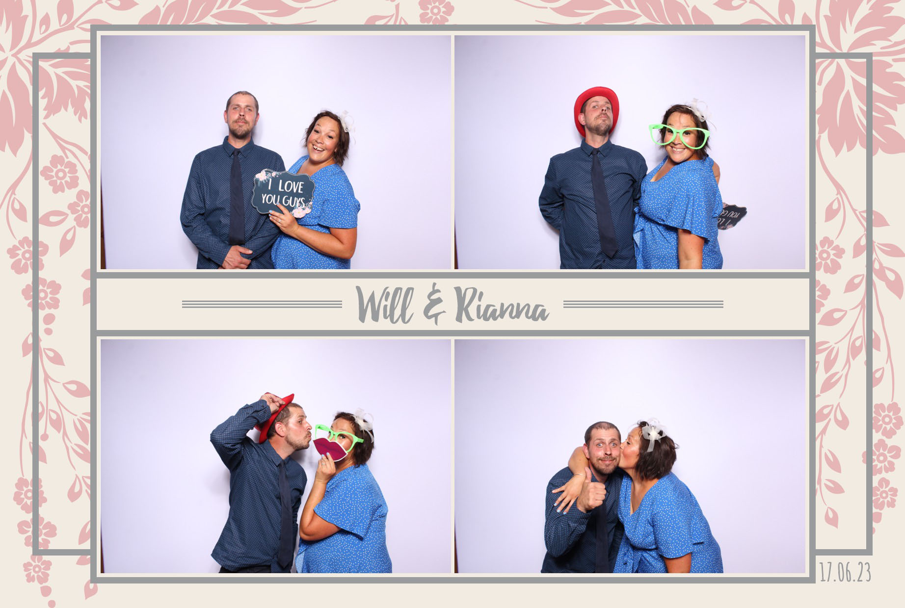 Will & Rianna | View more photos from the event at images.mobile-photo-booth.com/u/MobilePhotoBoothUK/Will-Rianna
