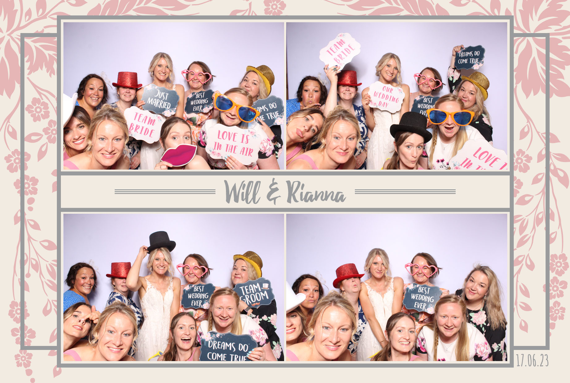 Will & Rianna | View more photos from the event at images.mobile-photo-booth.com/u/MobilePhotoBoothUK/Will-Rianna