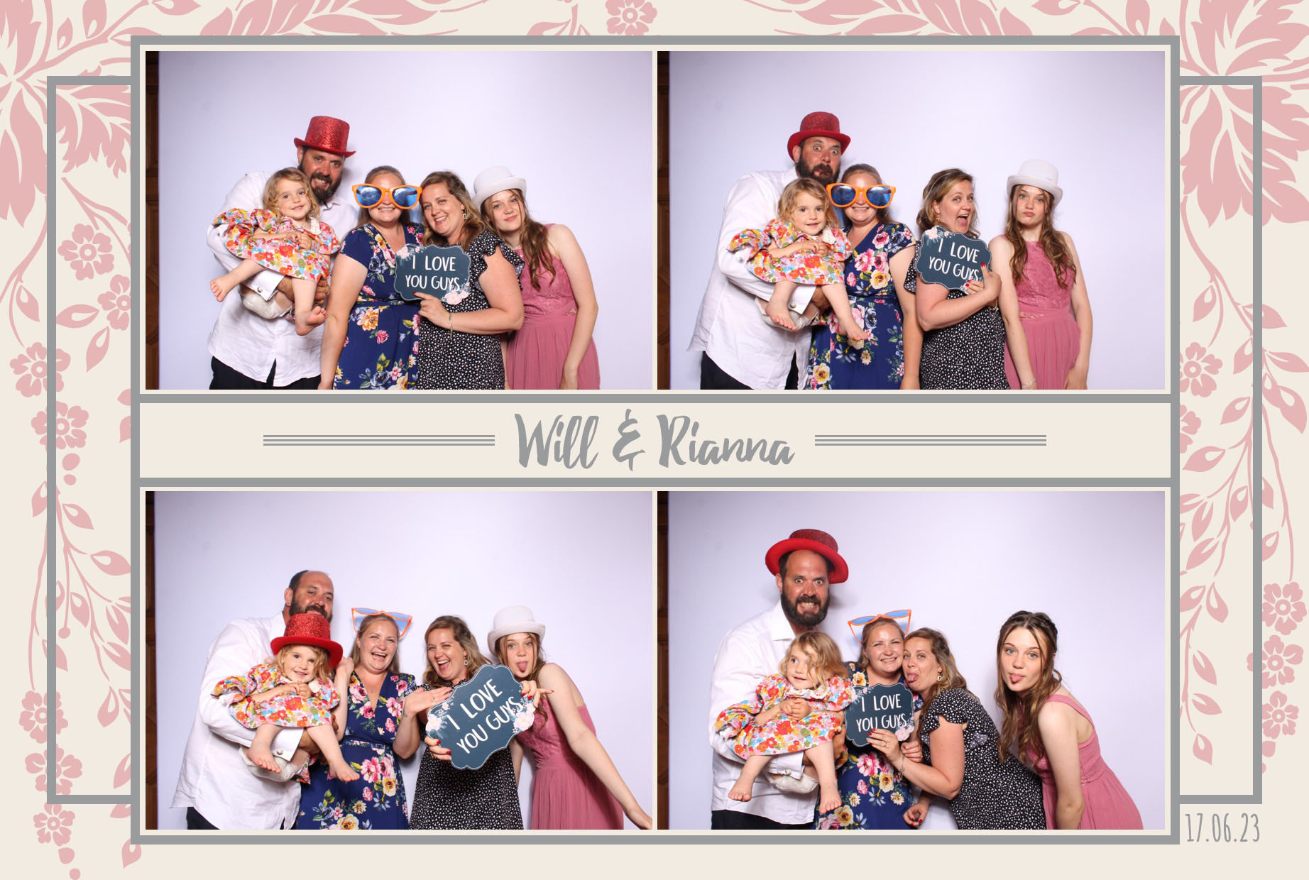 Will & Rianna | View more photos from the event at images.mobile-photo-booth.com/u/MobilePhotoBoothUK/Will-Rianna