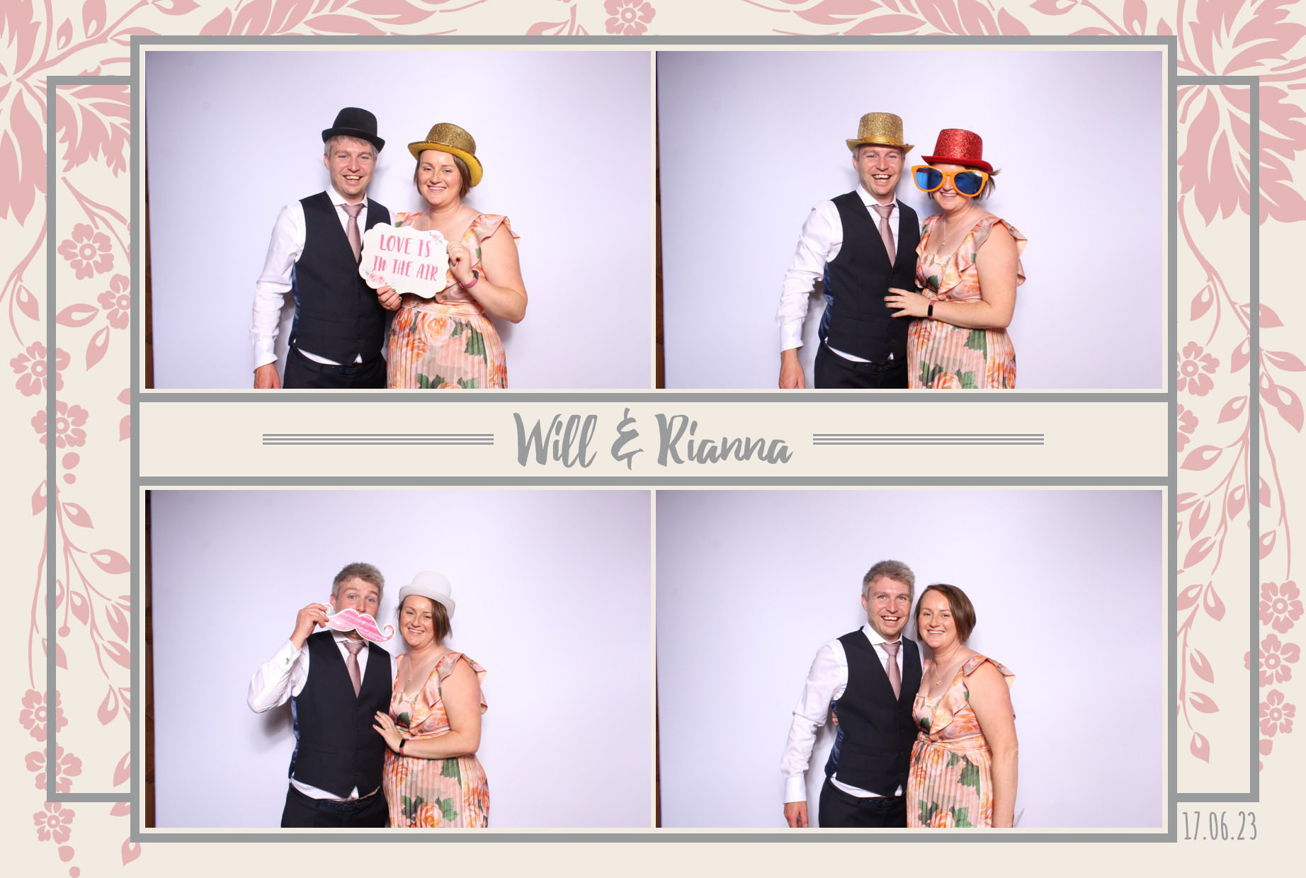 Will & Rianna | View more photos from the event at images.mobile-photo-booth.com/u/MobilePhotoBoothUK/Will-Rianna