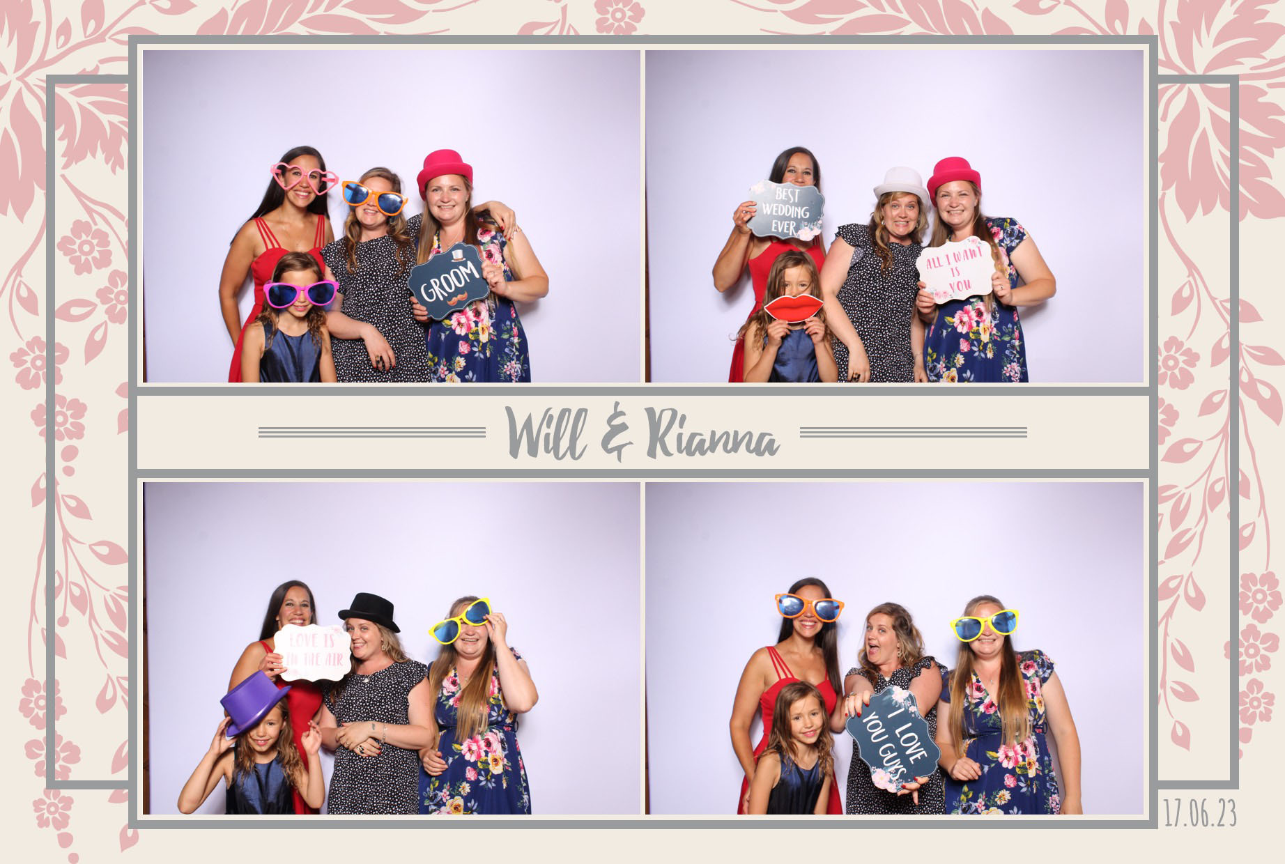 Will & Rianna | View more photos from the event at images.mobile-photo-booth.com/u/MobilePhotoBoothUK/Will-Rianna