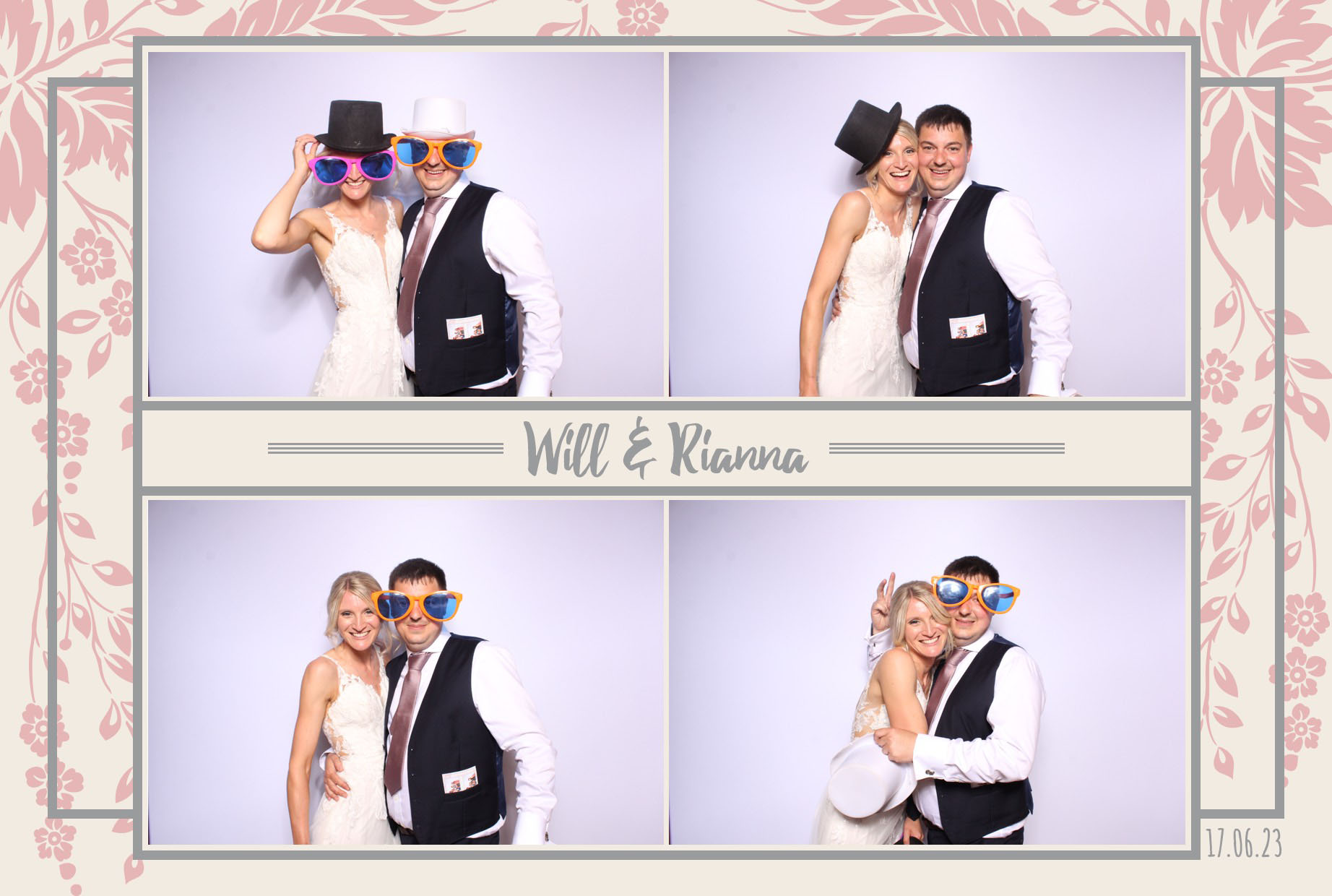 Will & Rianna | View more photos from the event at images.mobile-photo-booth.com/u/MobilePhotoBoothUK/Will-Rianna