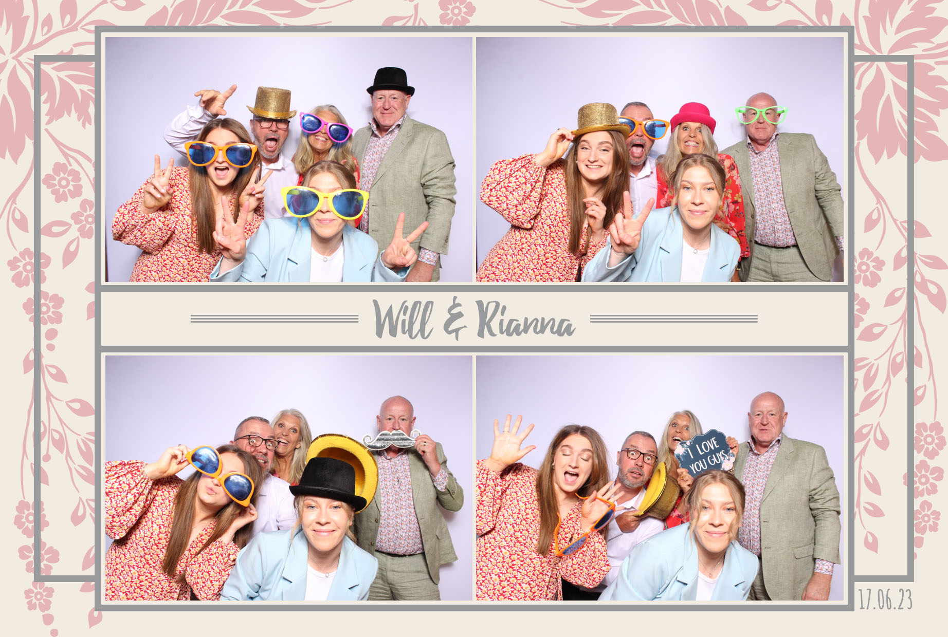 Will & Rianna | View more photos from the event at images.mobile-photo-booth.com/u/MobilePhotoBoothUK/Will-Rianna