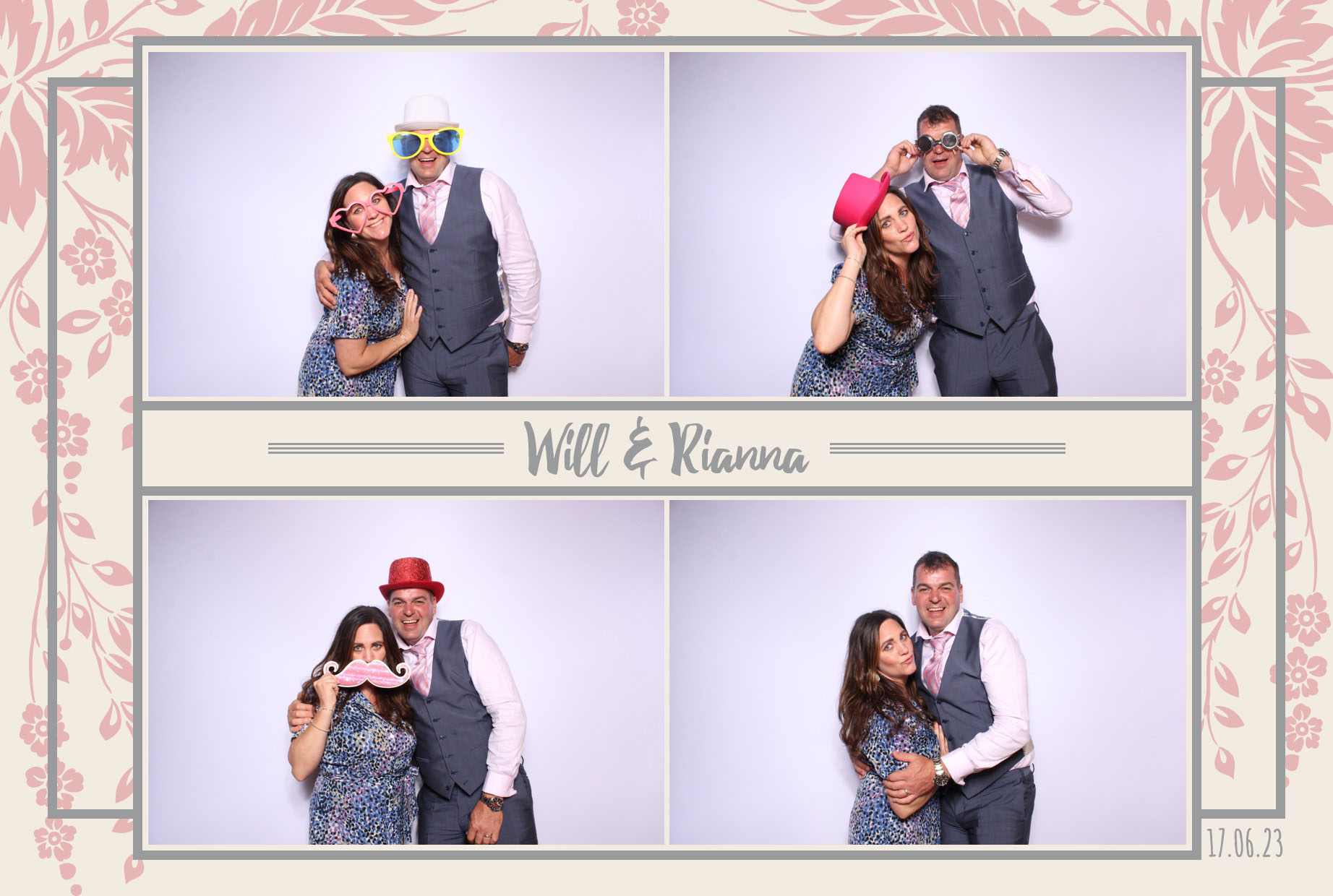 Will & Rianna | View more photos from the event at images.mobile-photo-booth.com/u/MobilePhotoBoothUK/Will-Rianna