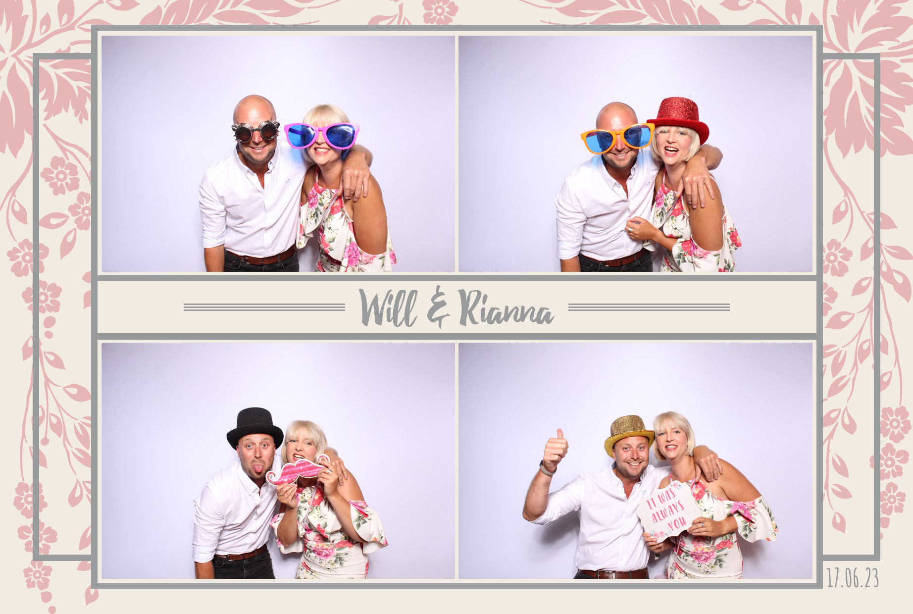 Will & Rianna | View more photos from the event at images.mobile-photo-booth.com/u/MobilePhotoBoothUK/Will-Rianna