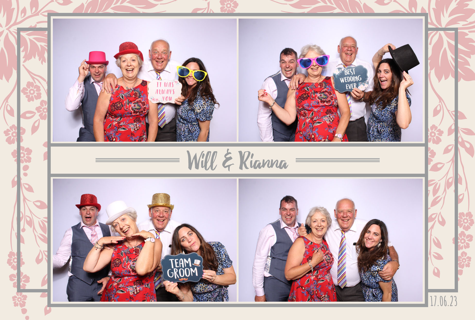 Will & Rianna | View more photos from the event at images.mobile-photo-booth.com/u/MobilePhotoBoothUK/Will-Rianna