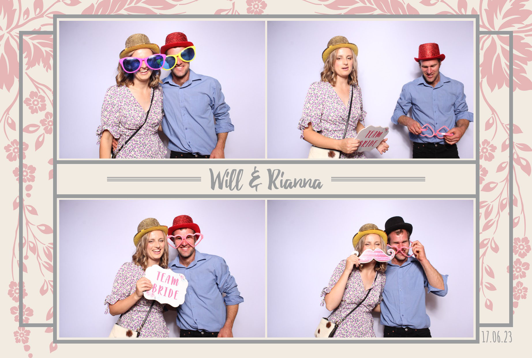 Will & Rianna | View more photos from the event at images.mobile-photo-booth.com/u/MobilePhotoBoothUK/Will-Rianna