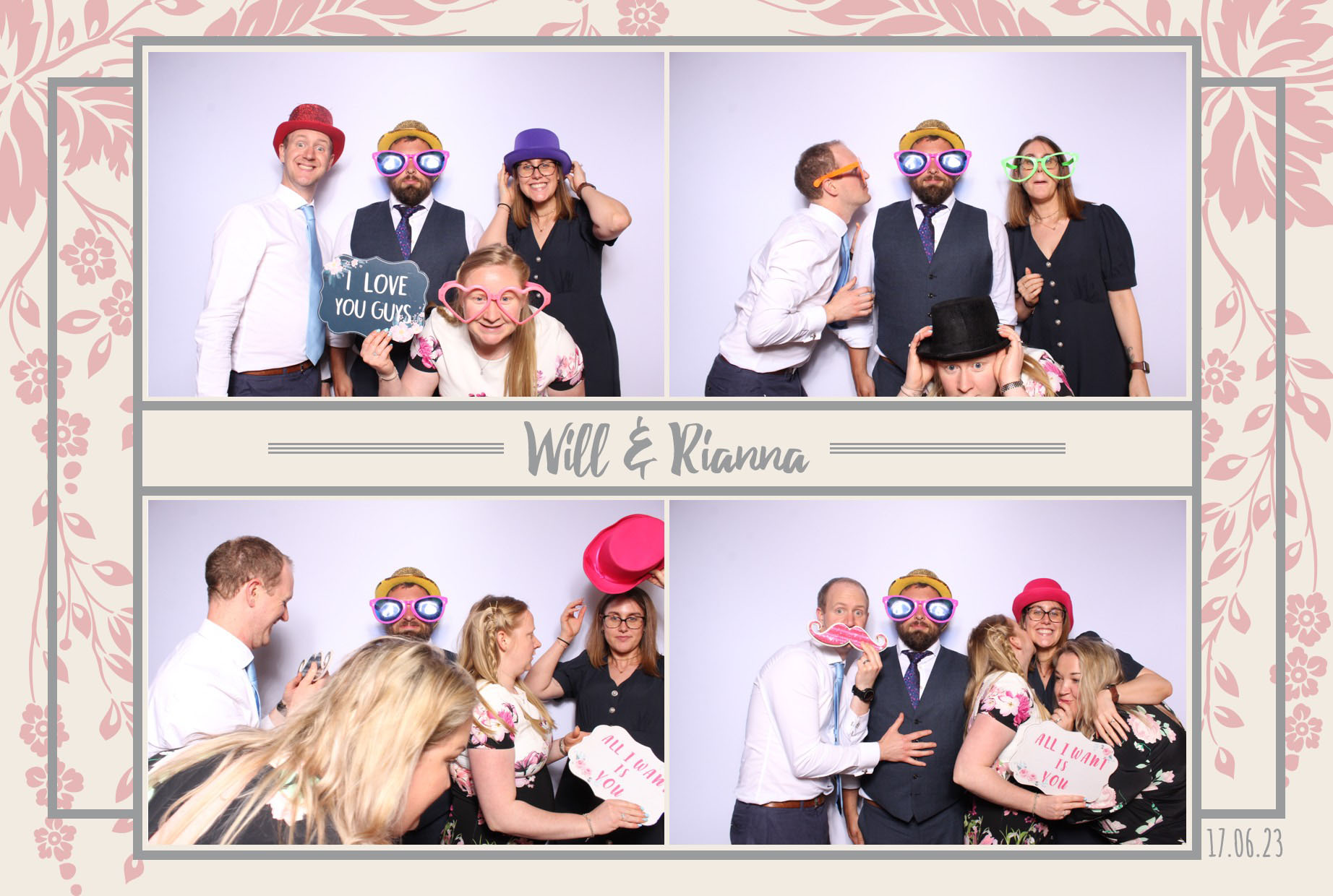 Will & Rianna | View more photos from the event at images.mobile-photo-booth.com/u/MobilePhotoBoothUK/Will-Rianna