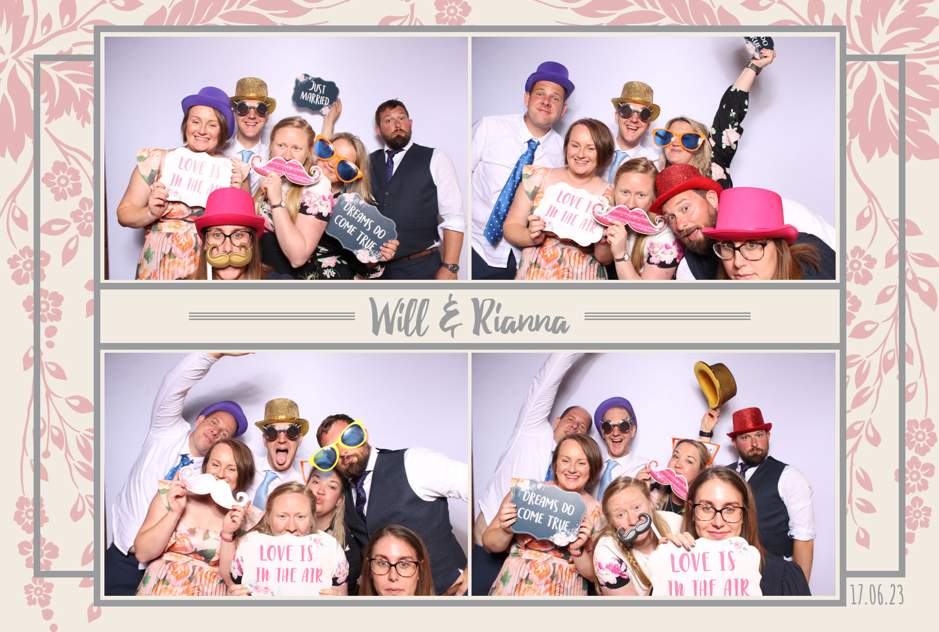 Will & Rianna | View more photos from the event at images.mobile-photo-booth.com/u/MobilePhotoBoothUK/Will-Rianna