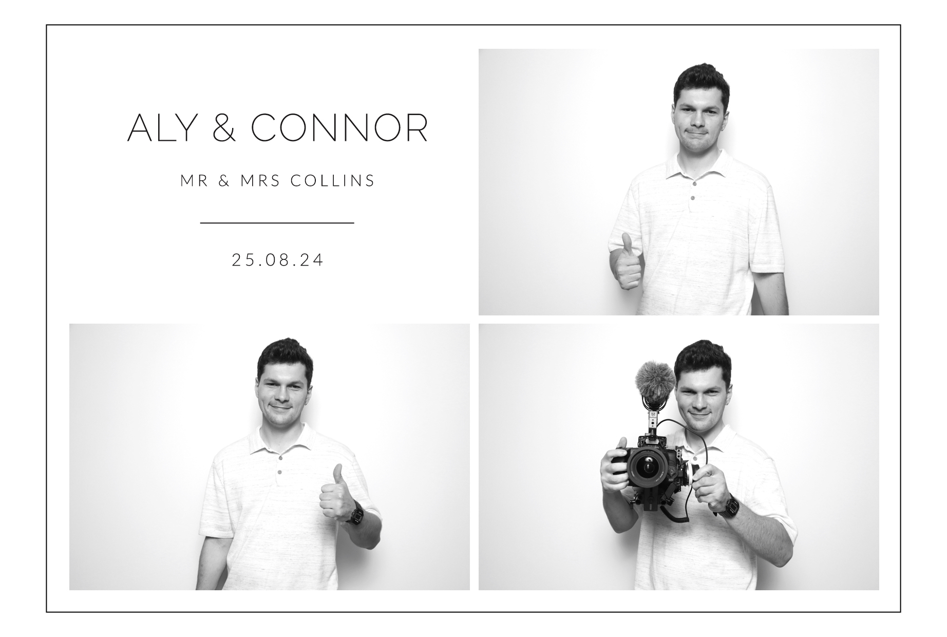 Aly & Connor | View more photos from the event at images.mobile-photo-booth.com/u/MobilePhotoBoothUK/Aly-Connor