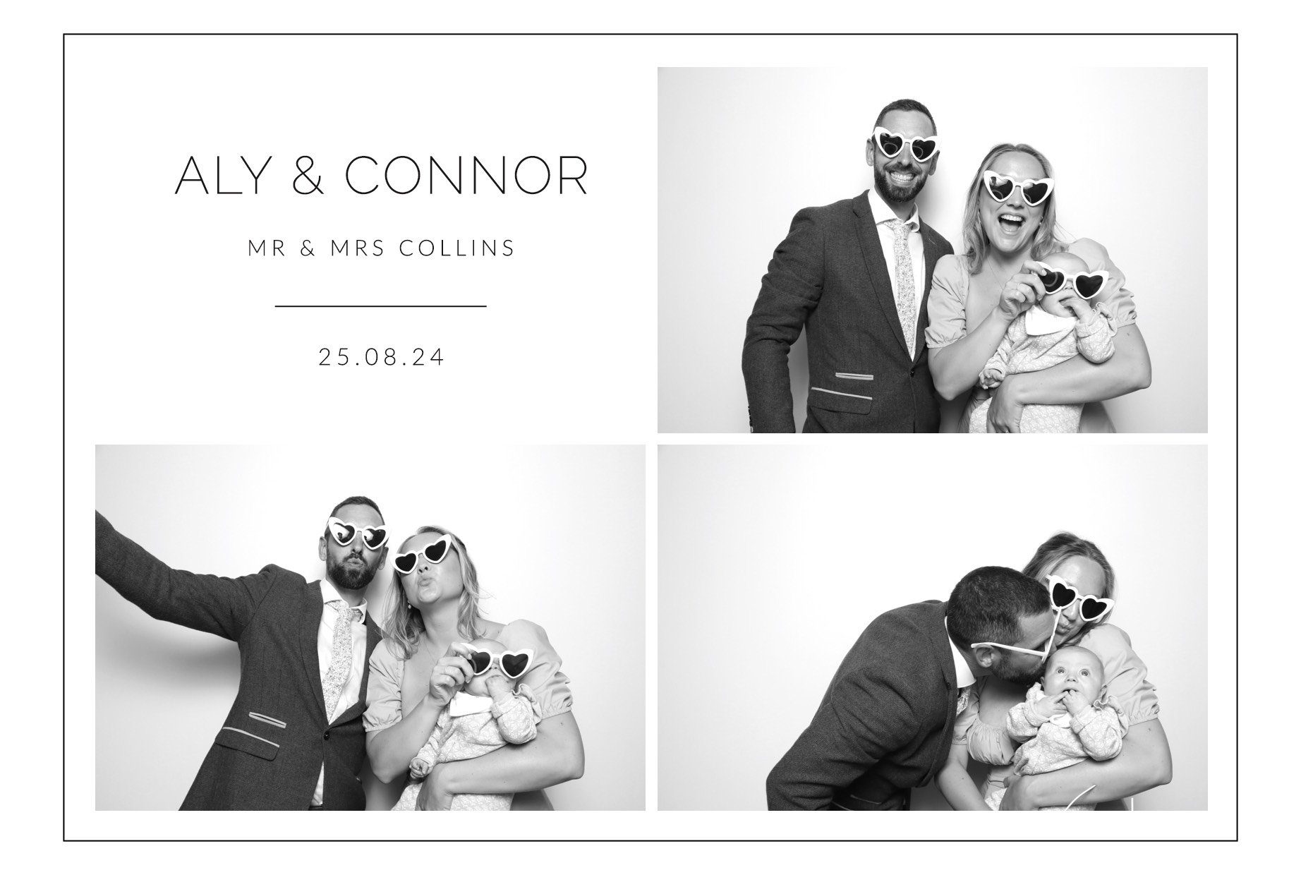 Aly & Connor | View more photos from the event at images.mobile-photo-booth.com/u/MobilePhotoBoothUK/Aly-Connor