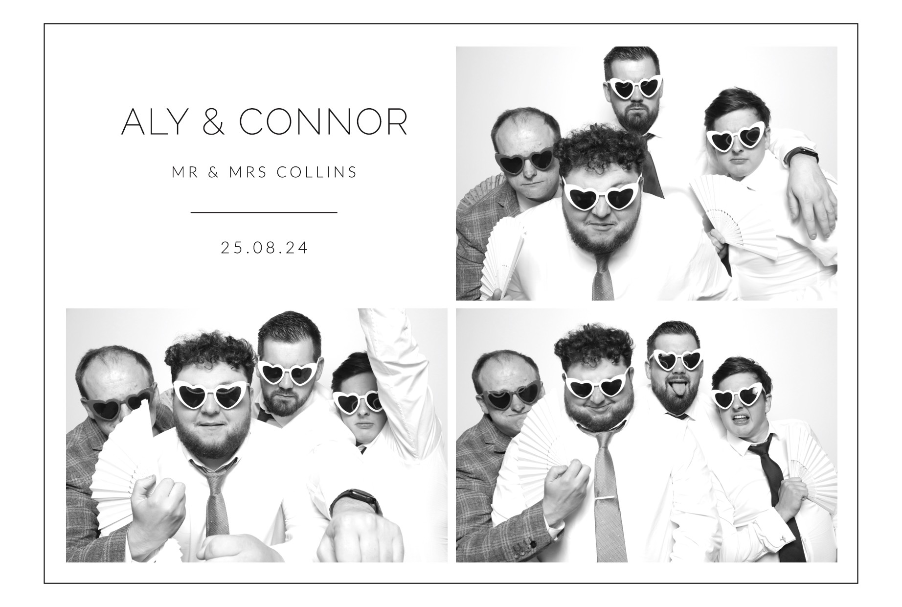 Aly & Connor | View more photos from the event at images.mobile-photo-booth.com/u/MobilePhotoBoothUK/Aly-Connor