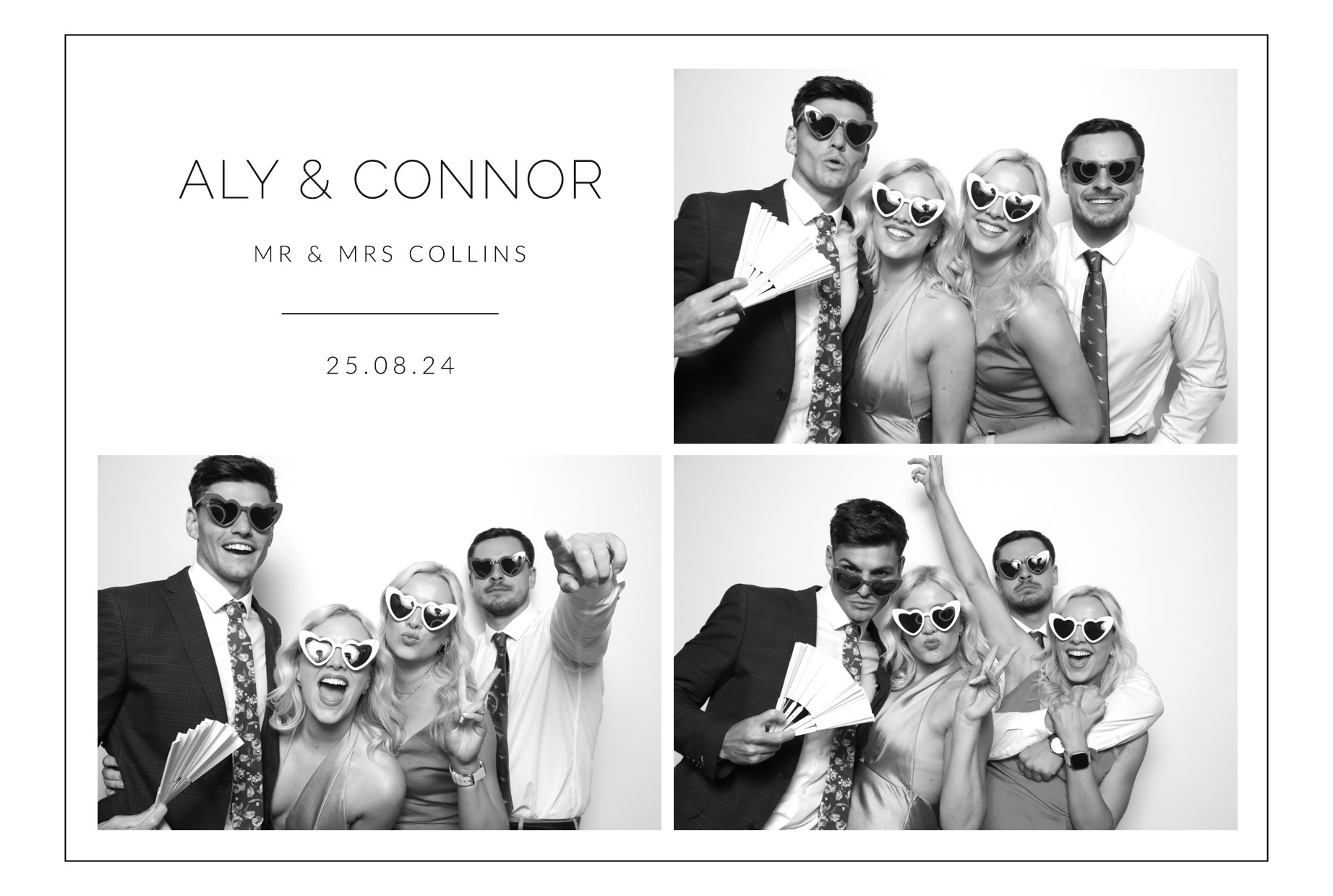 Aly & Connor | View more photos from the event at images.mobile-photo-booth.com/u/MobilePhotoBoothUK/Aly-Connor